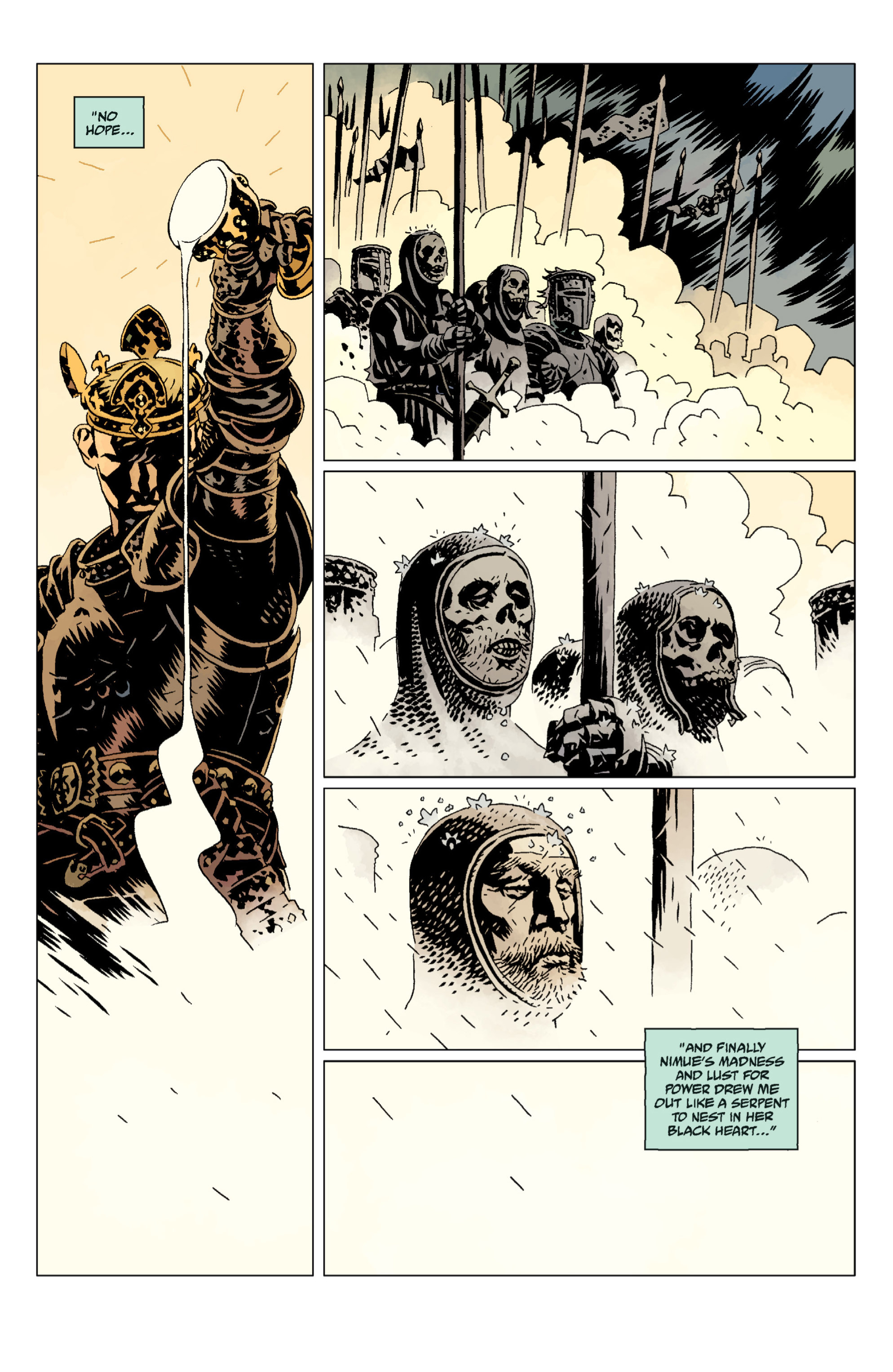 Read online Hellboy comic -  Issue #12 - 109