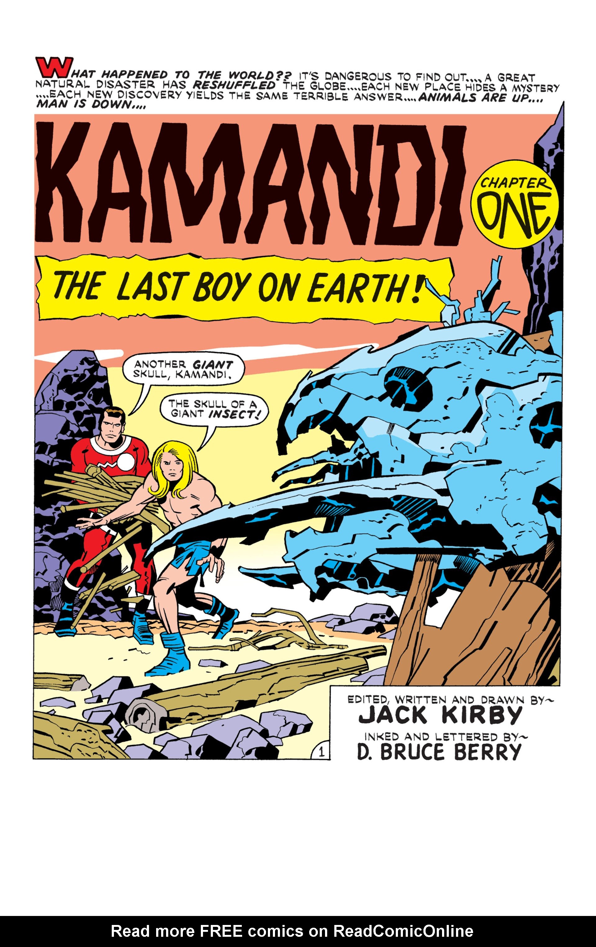 Read online Kamandi, The Last Boy On Earth comic -  Issue #26 - 2