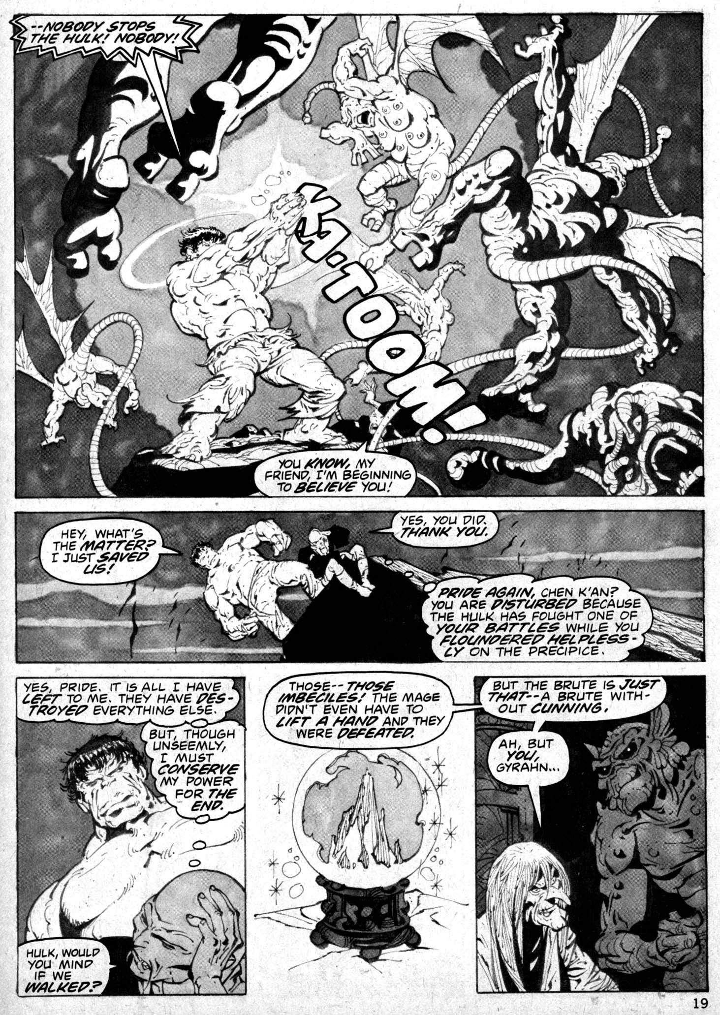 Read online The Rampaging Hulk comic -  Issue #4 - 15