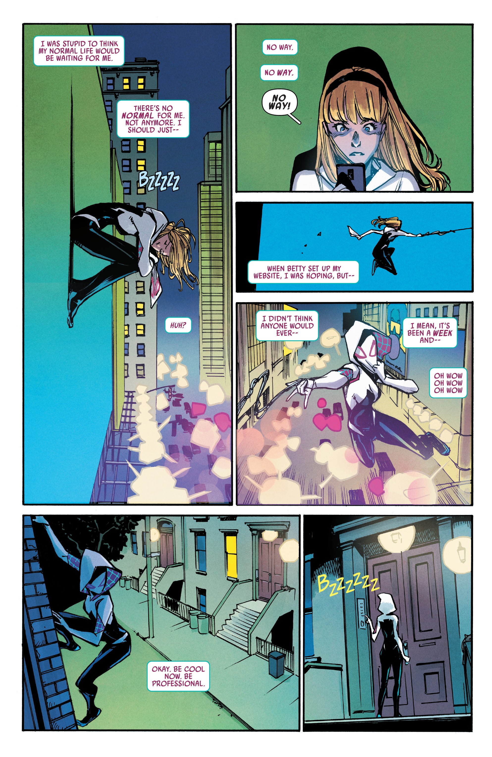 Read online Spider-Gwen: Ghost-Spider comic -  Issue #7 - 11