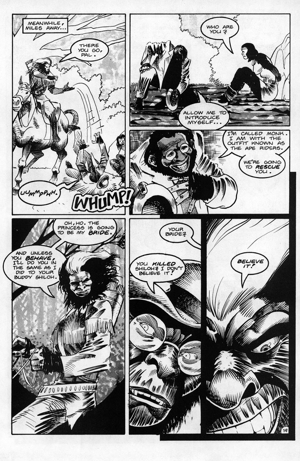 Planet of the Apes (1990) issue 20 - Page 21