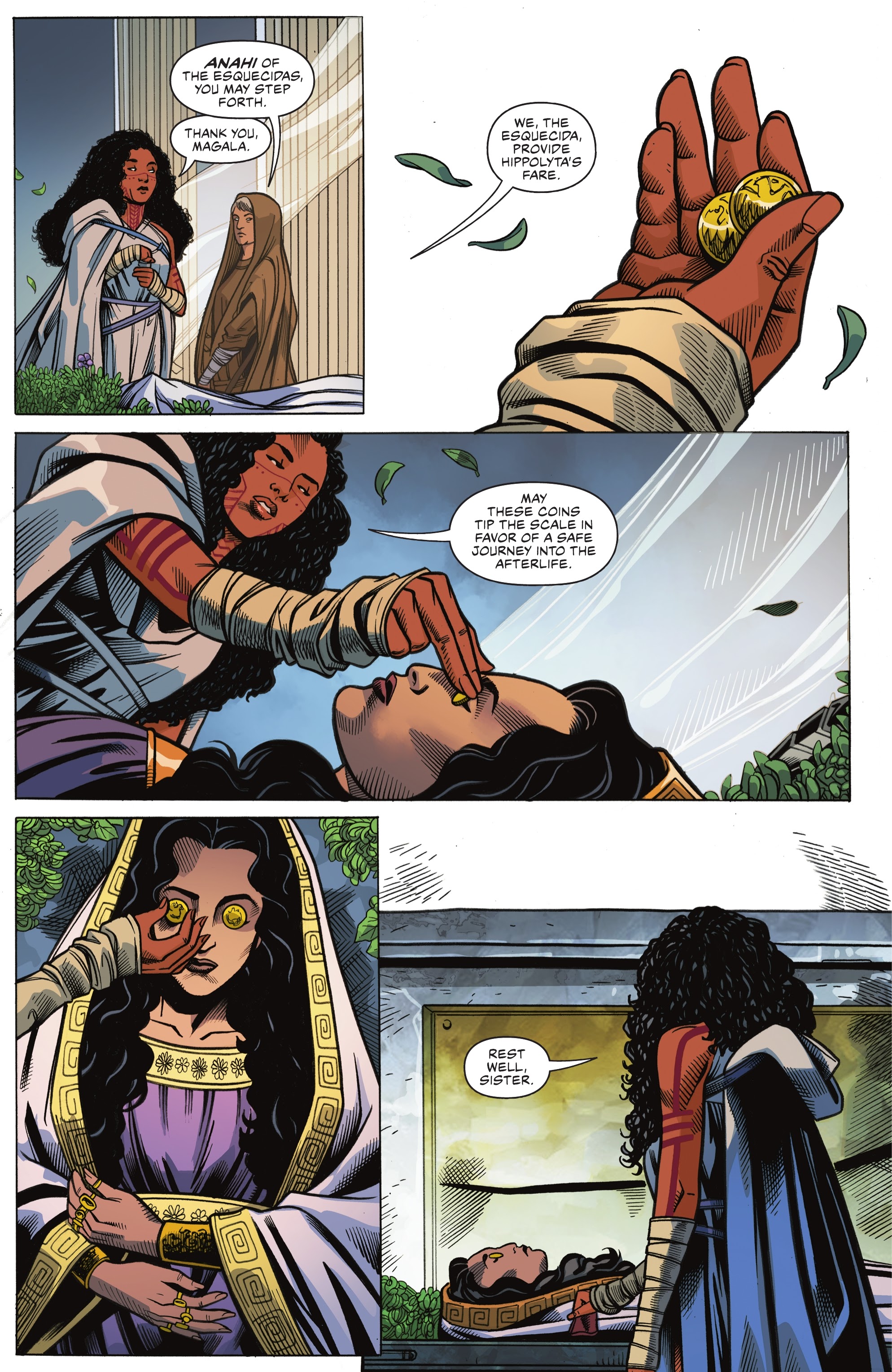 Read online Nubia & the Amazons comic -  Issue #6 - 4