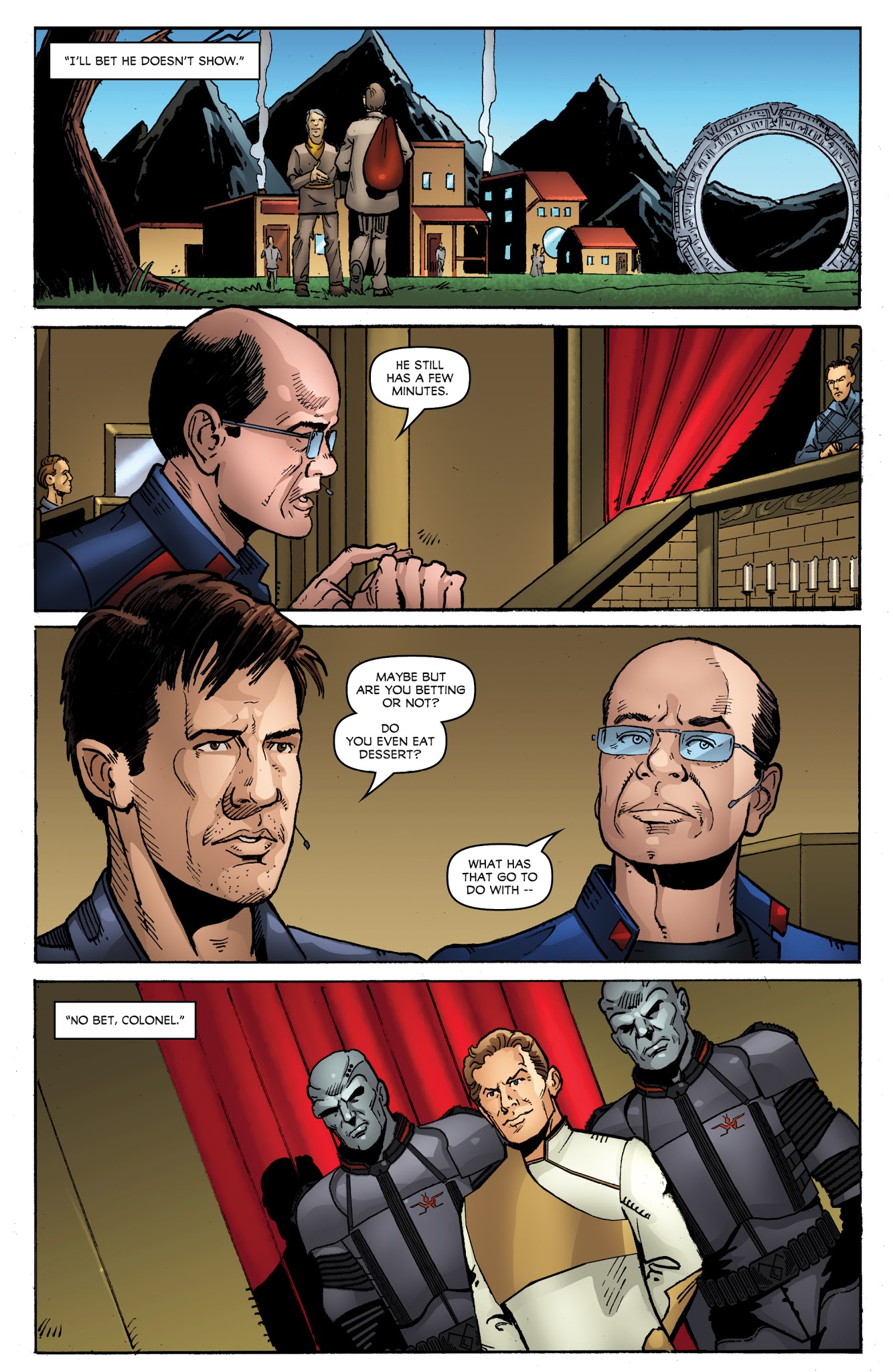 Read online Stargate Atlantis: Singularity comic -  Issue #1 - 10