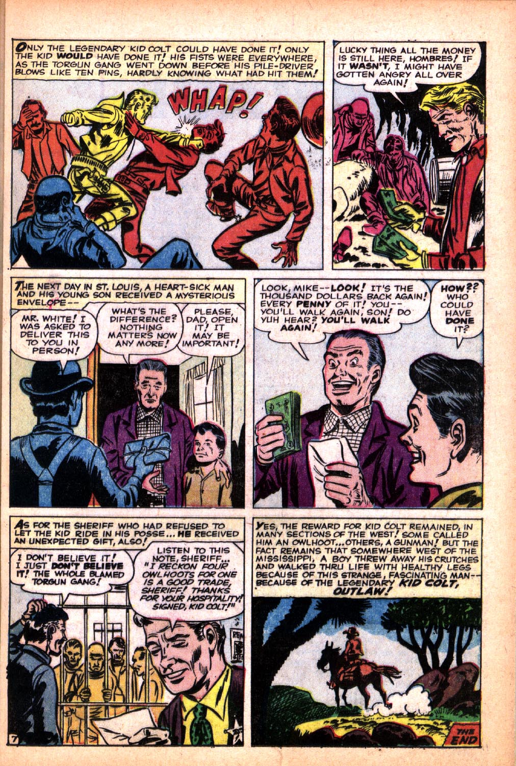 Read online Kid Colt Outlaw comic -  Issue #90 - 17