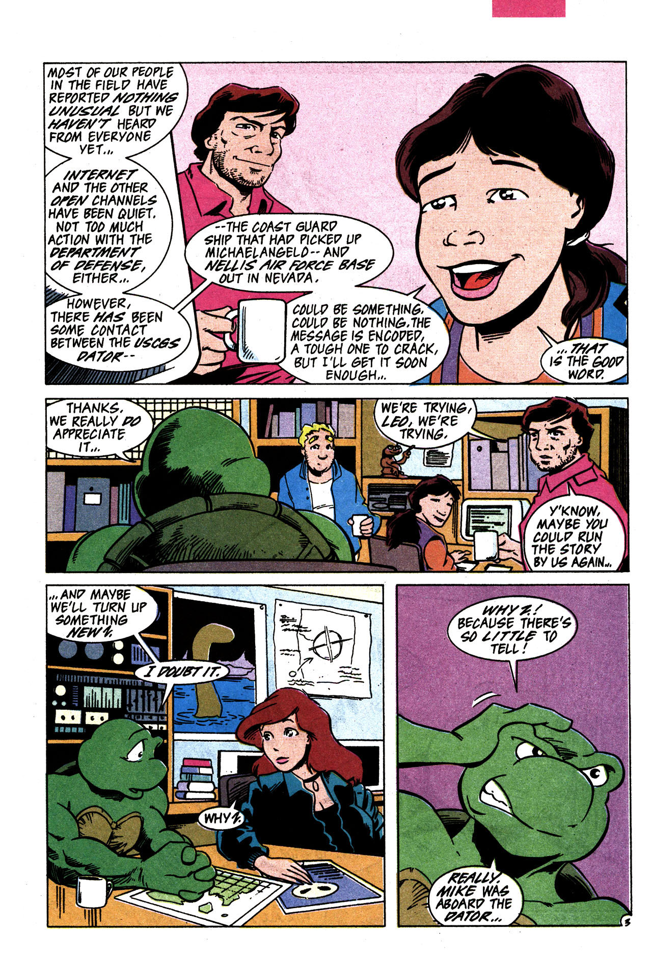 Read online Teenage Mutant Ninja Turtles Adventures (1989) comic -  Issue #60 - 5