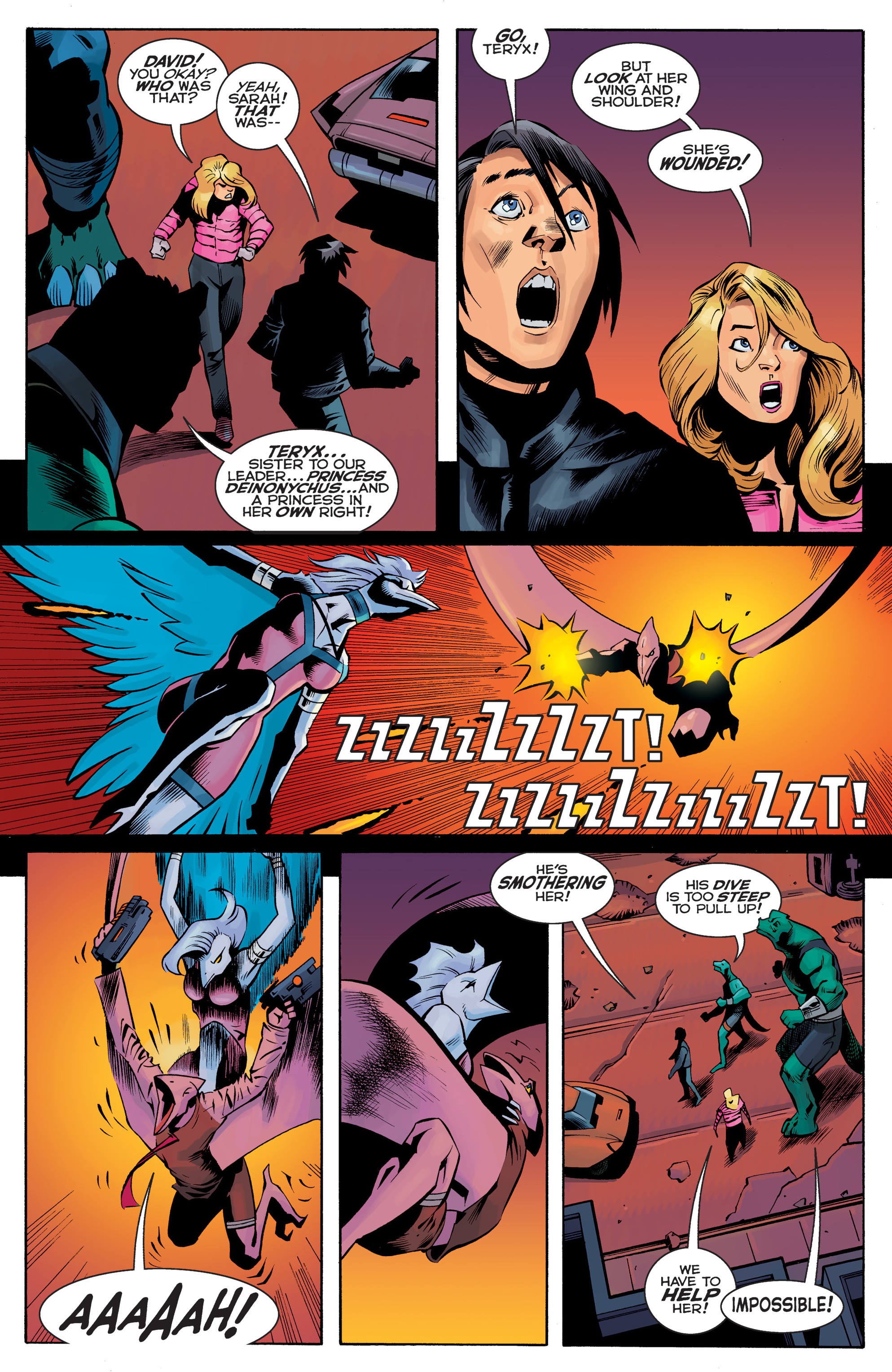 Read online Dinosaucers comic -  Issue #5 - 6