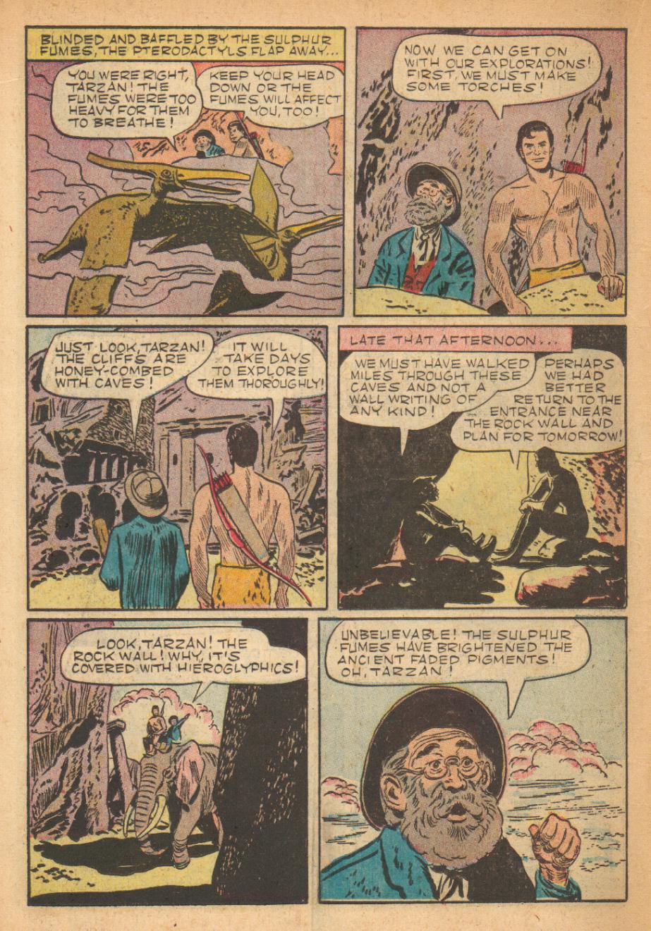 Read online Tarzan (1948) comic -  Issue #26 - 18