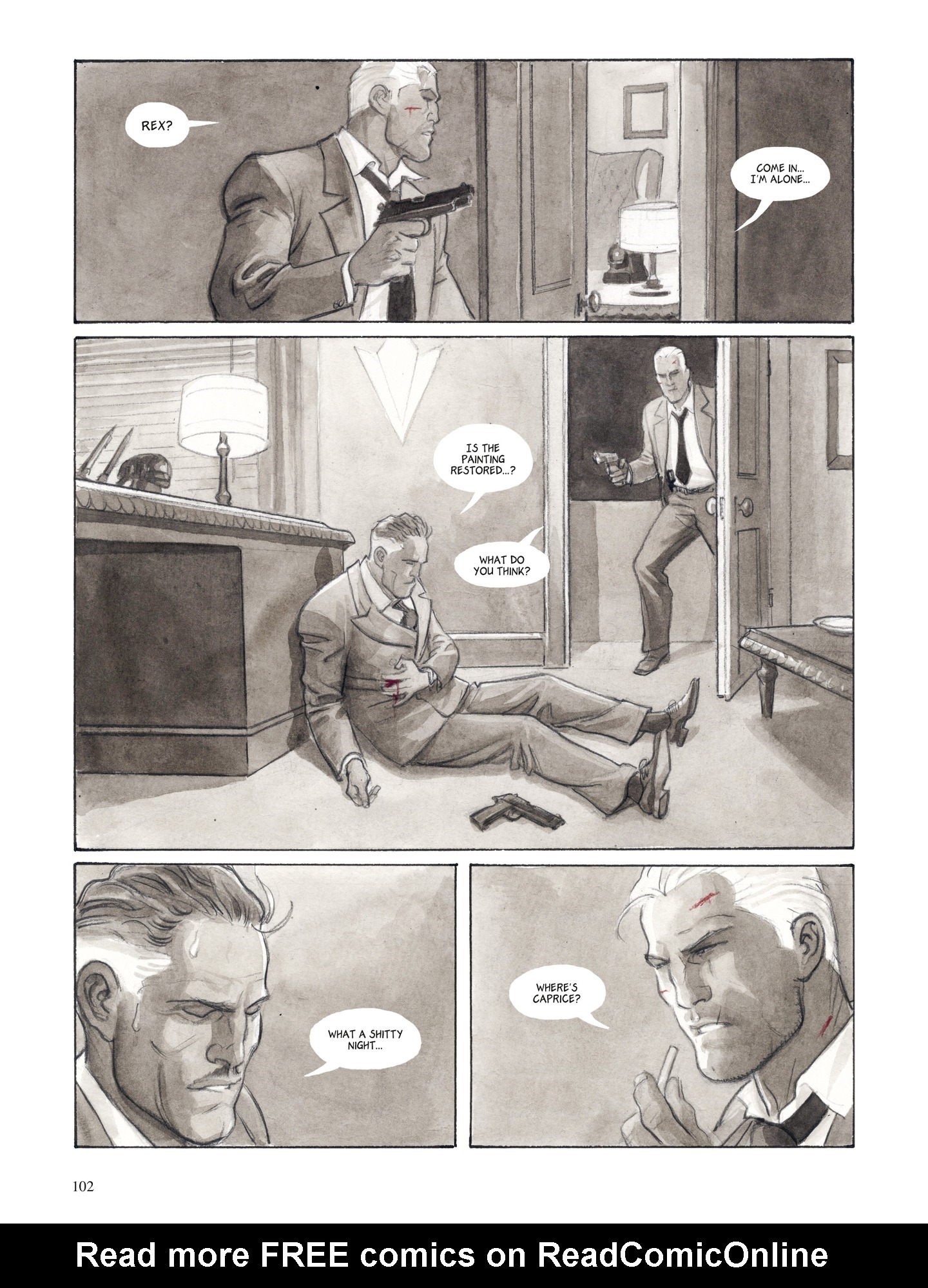 Read online Noir Burlesque comic -  Issue #2 - 98