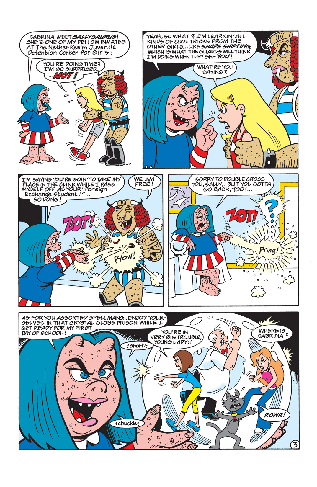 Read online Sabrina the Teenage Witch (2000) comic -  Issue #19 - 4