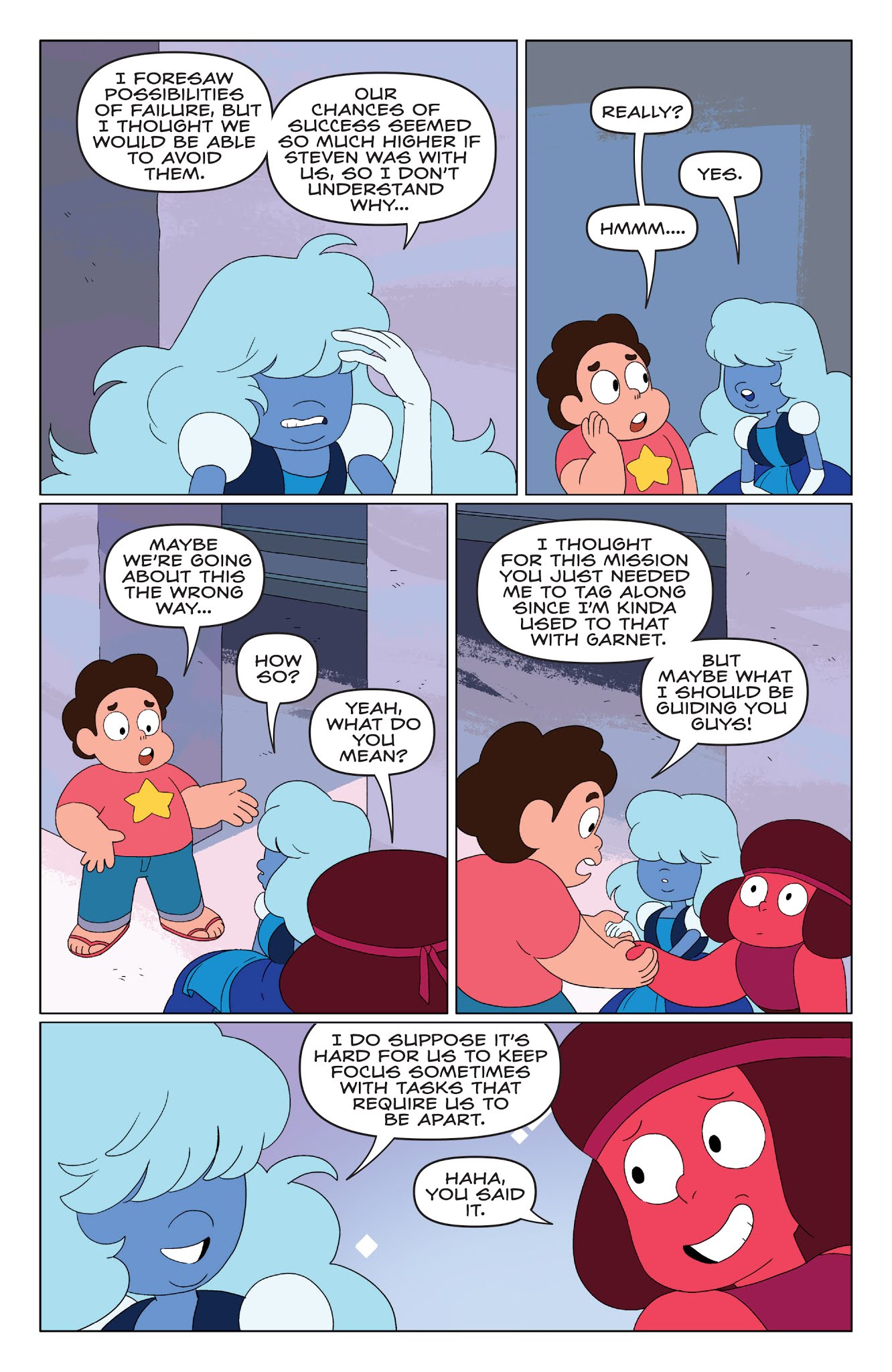 Read online Steven Universe Ongoing comic -  Issue #15 - 18