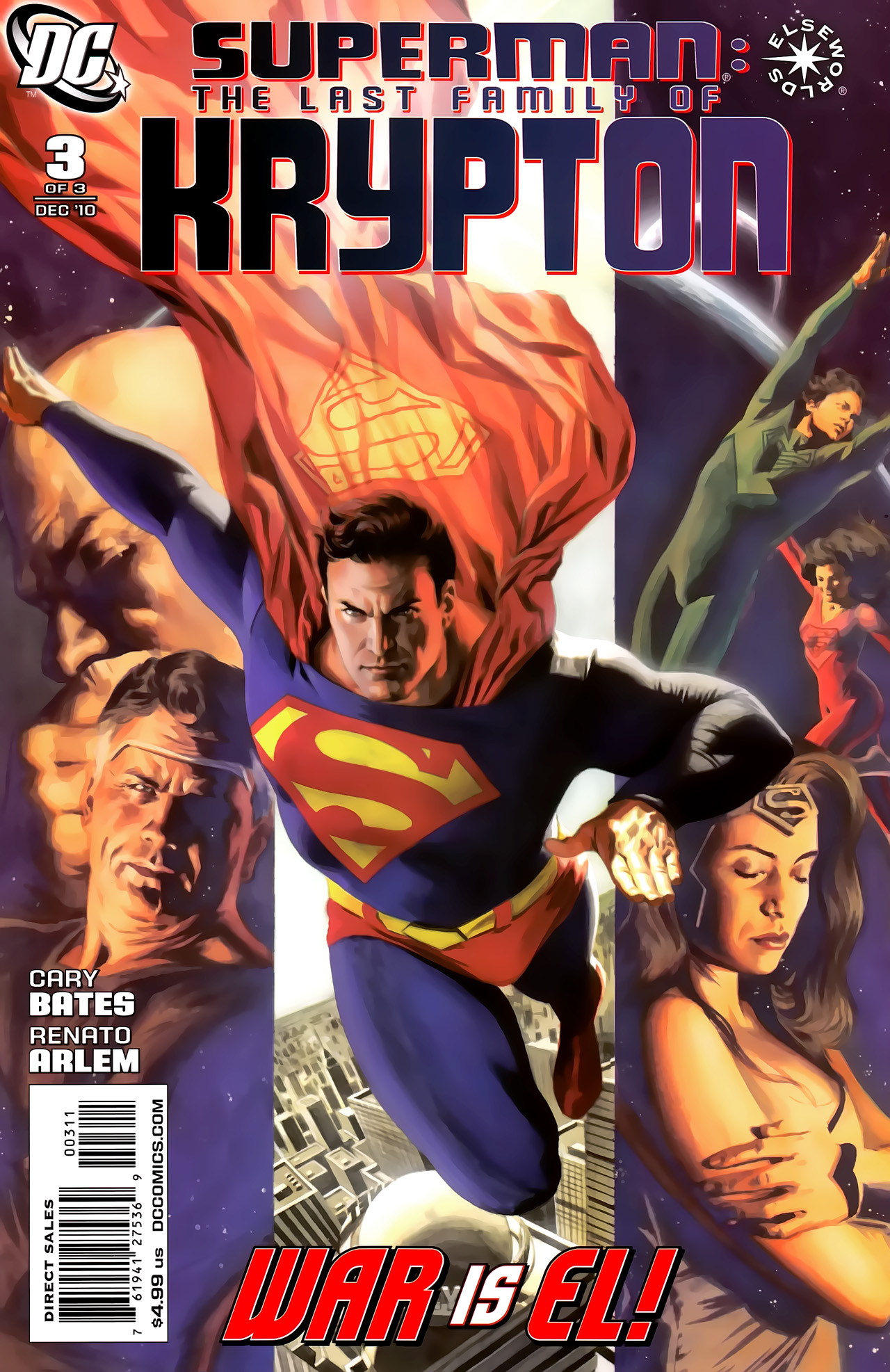 Read online Superman: The Last Family of Krypton comic -  Issue #3 - 1