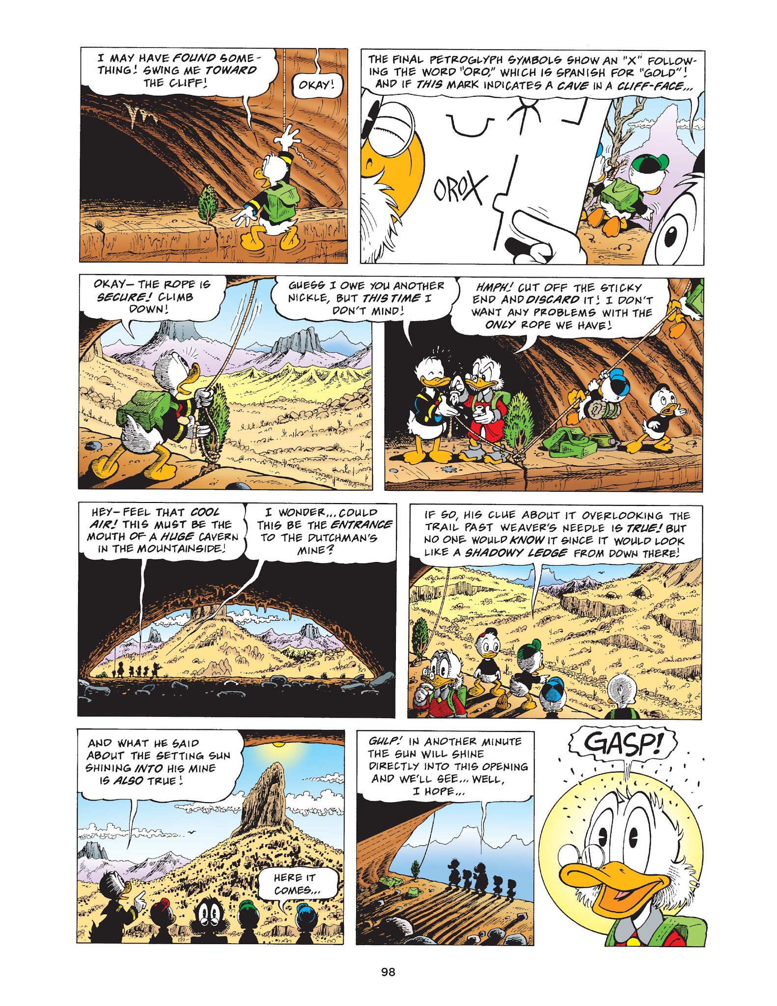 Read online Walt Disney Uncle Scrooge and Donald Duck: The Don Rosa Library comic -  Issue # TPB 8 (Part 1) - 99