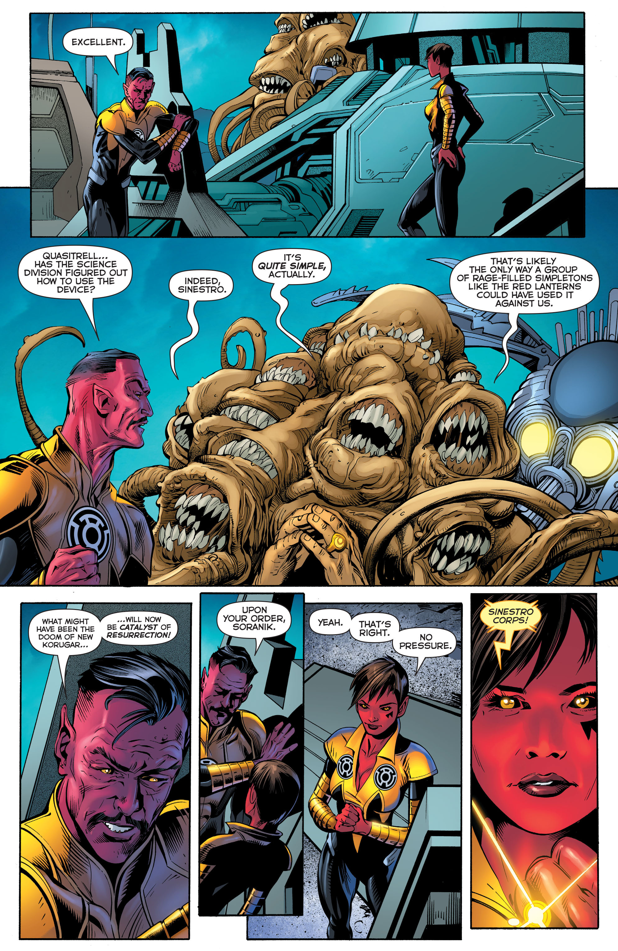 Read online Sinestro comic -  Issue #23 - 13