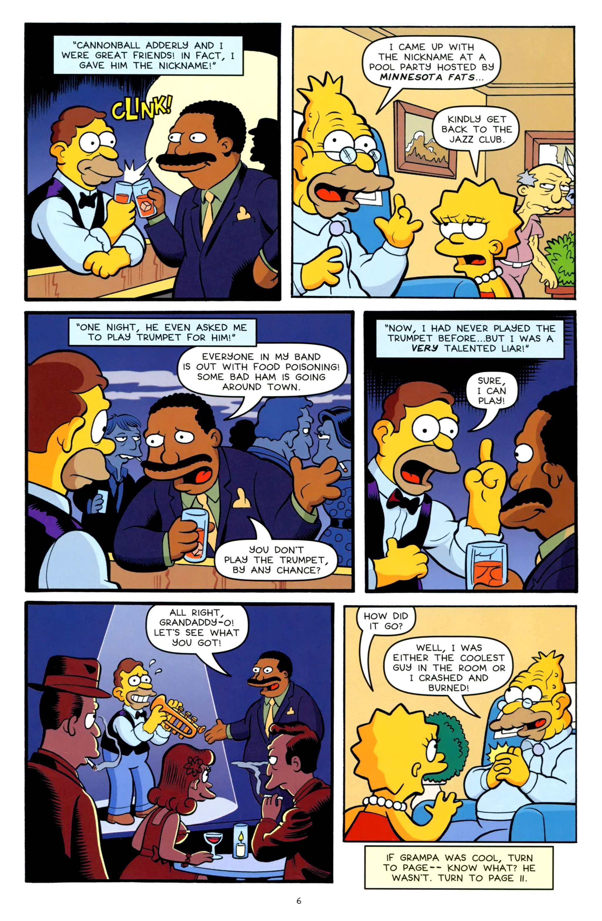 Read online Simpsons One-Shot Wonders: Grampa comic -  Issue # Full - 8