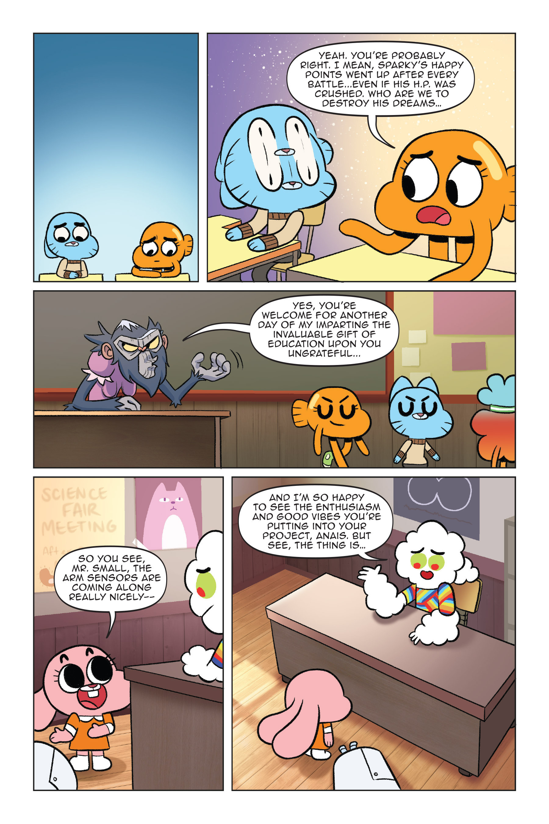 Read online The Amazing World of Gumball: Cheat Code comic -  Issue # Full - 24