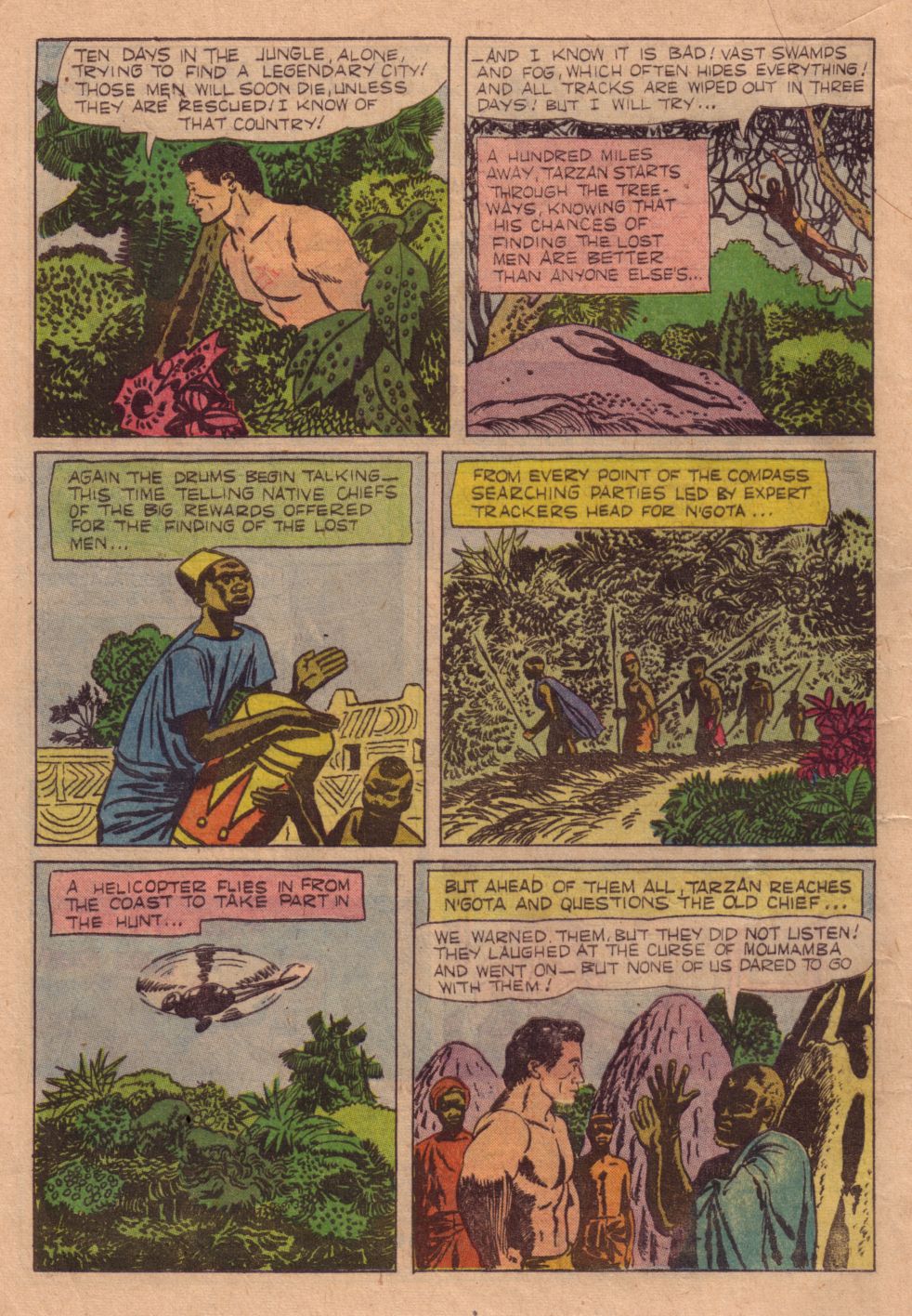 Read online Tarzan (1948) comic -  Issue #104 - 4