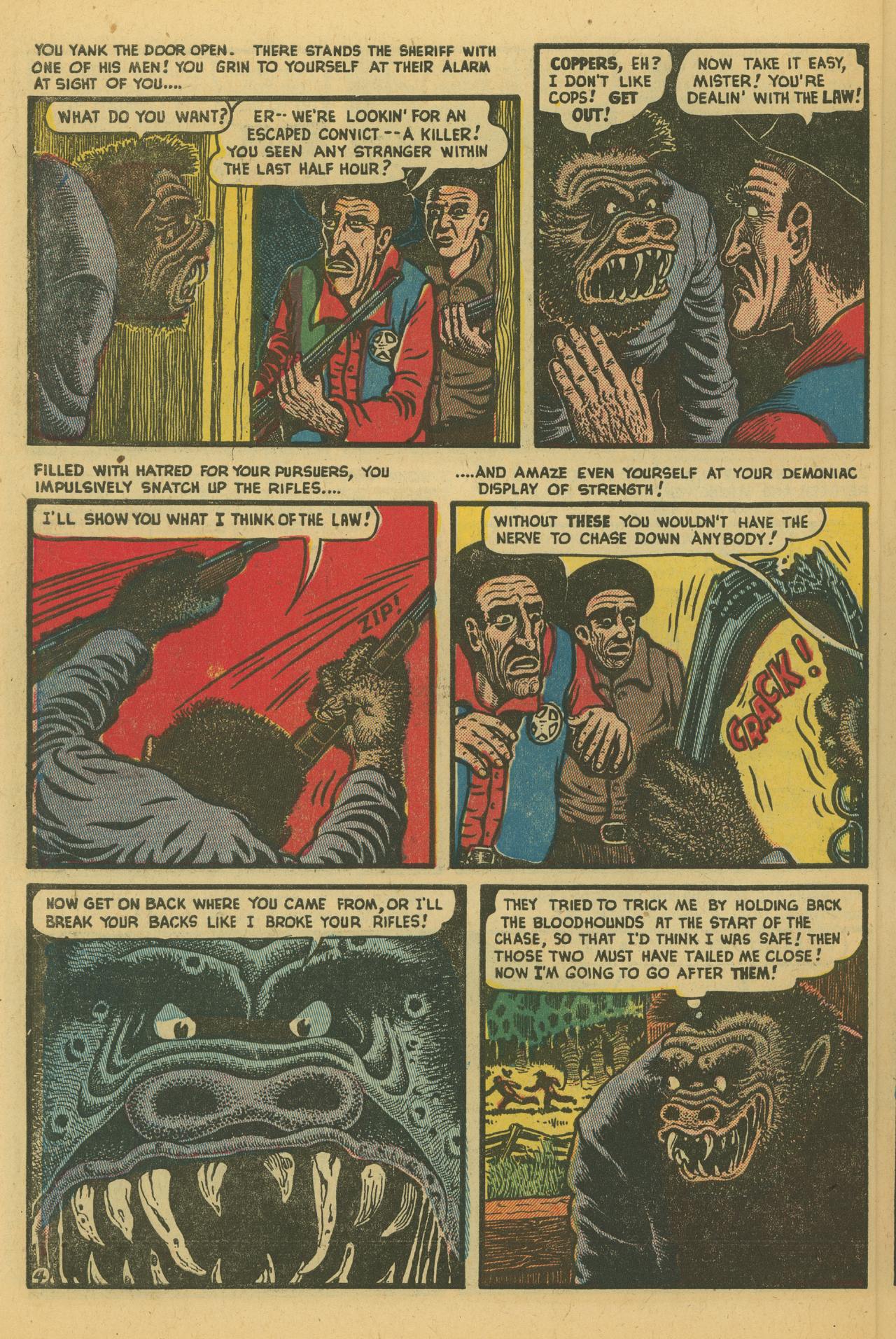 Read online Weird Mysteries (1952) comic -  Issue #5 - 6