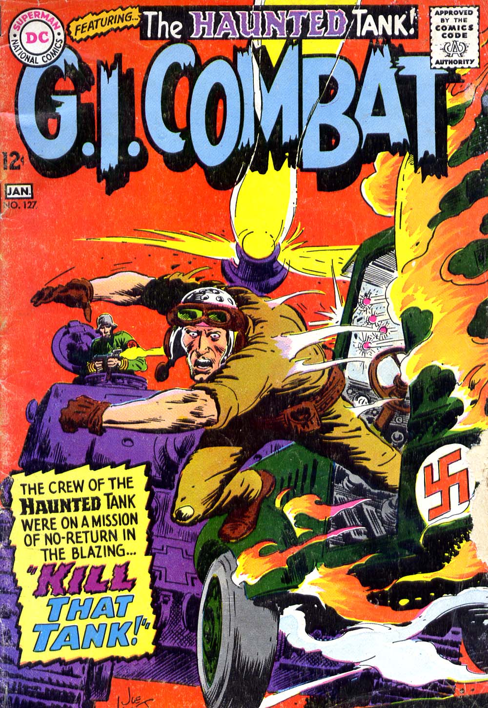 Read online G.I. Combat (1952) comic -  Issue #127 - 1