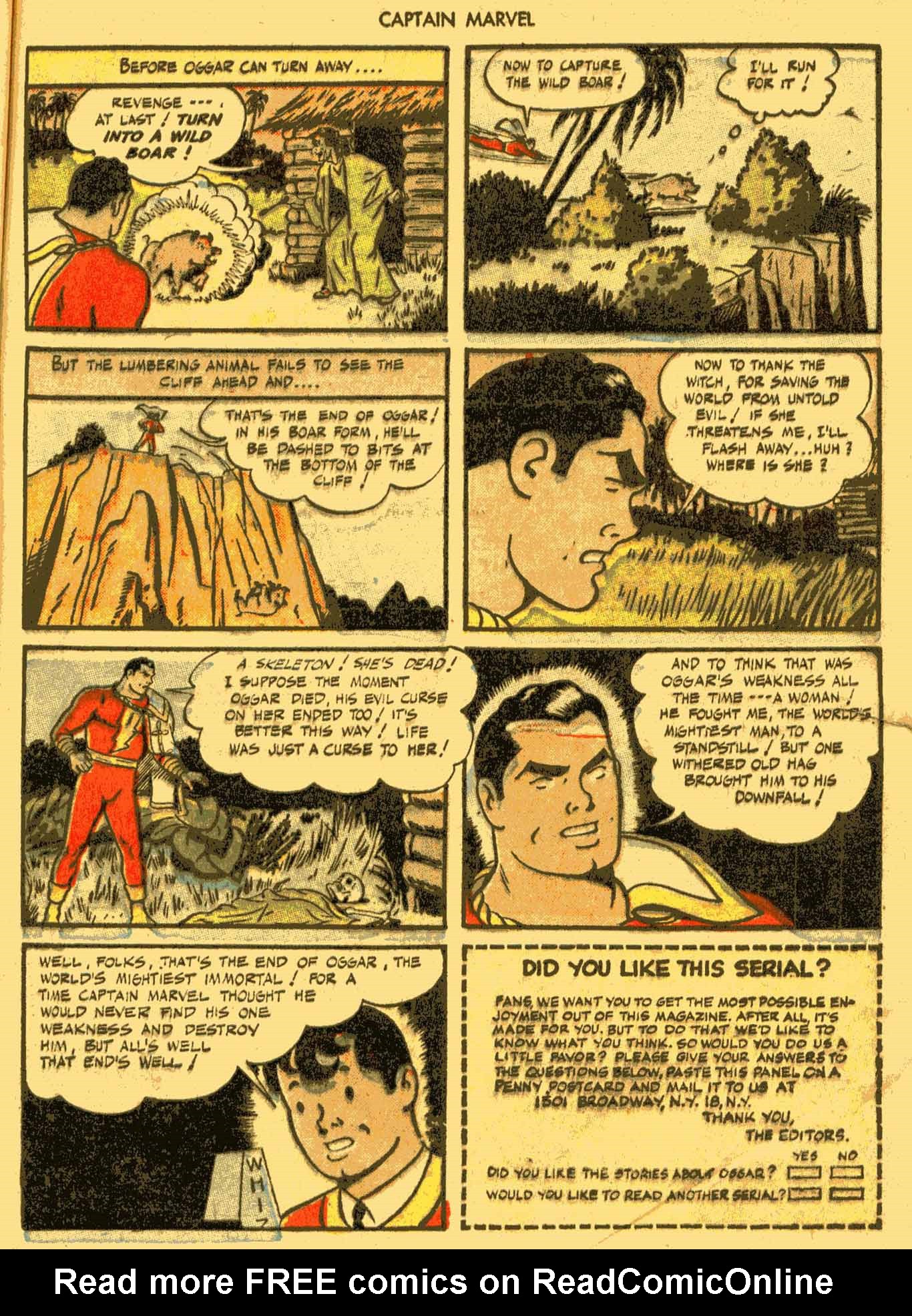 Read online Captain Marvel Adventures comic -  Issue #66 - 23