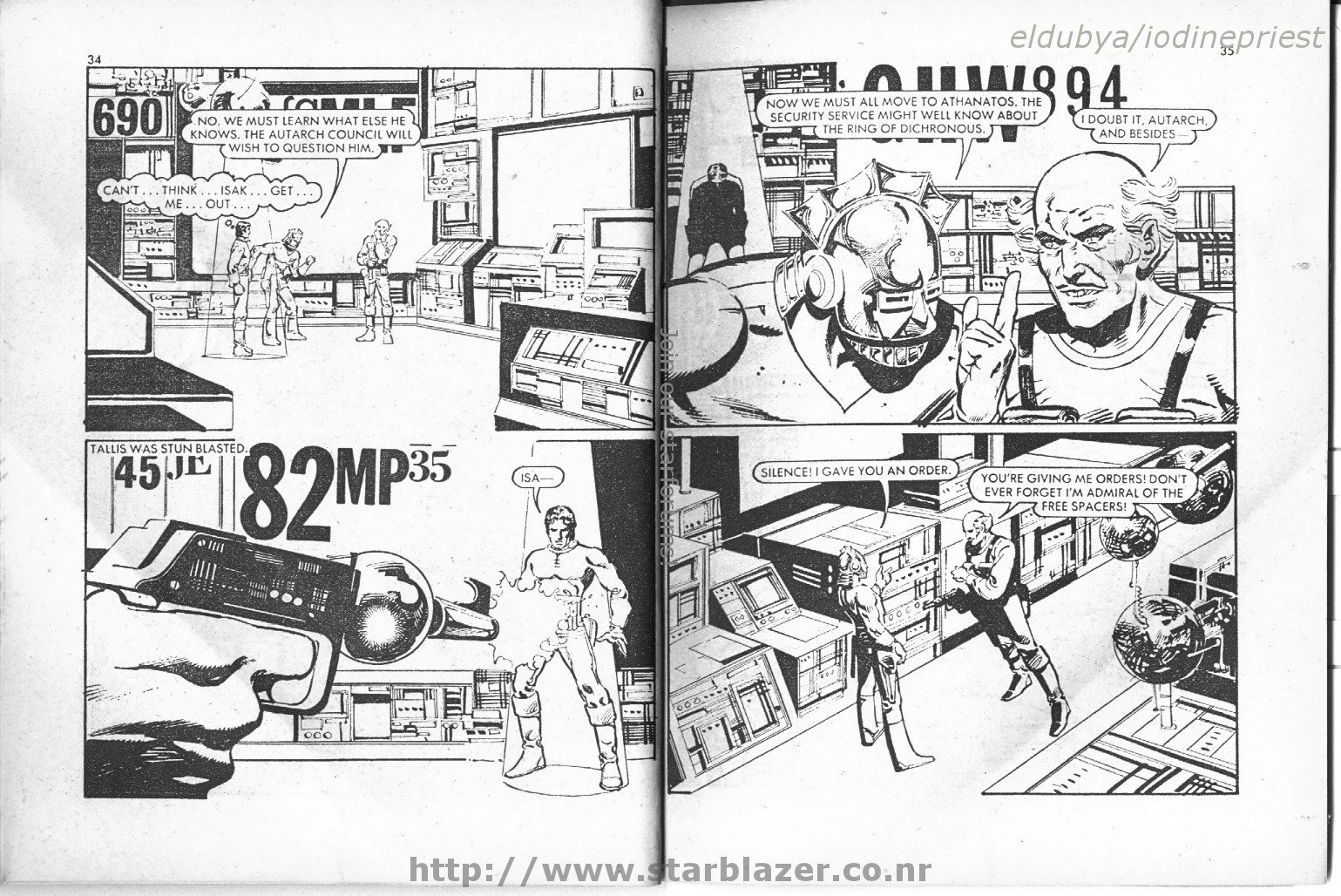 Read online Starblazer comic -  Issue #42 - 19