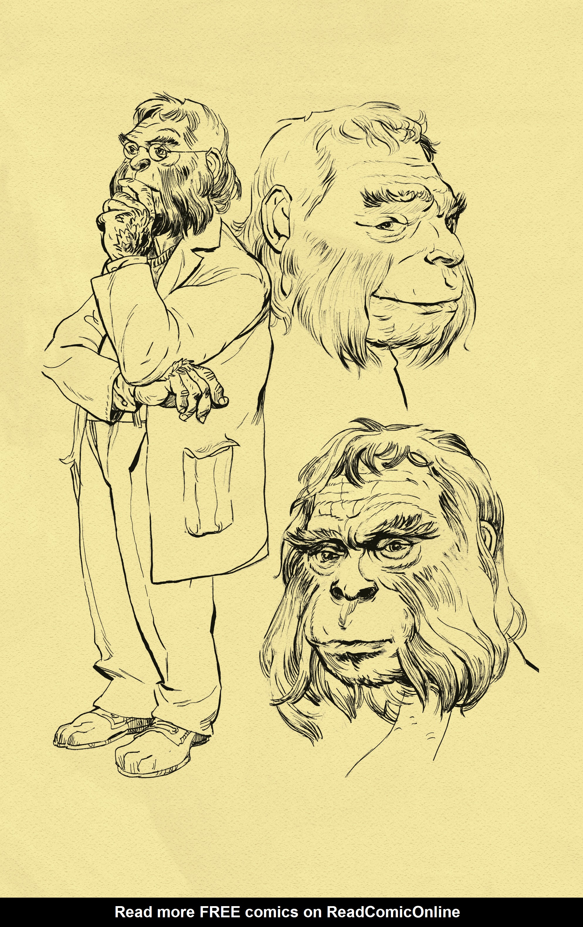 Read online Planet of the Apes Visionaries comic -  Issue # TPB - 120