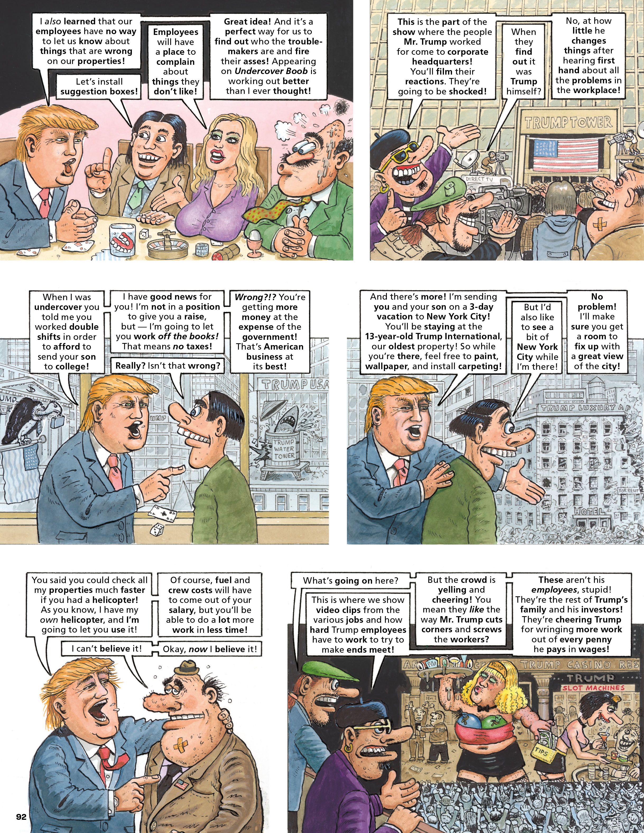 Read online MAD About Trump: A Brilliant Look at Our Brainless President comic -  Issue # TPB - 94