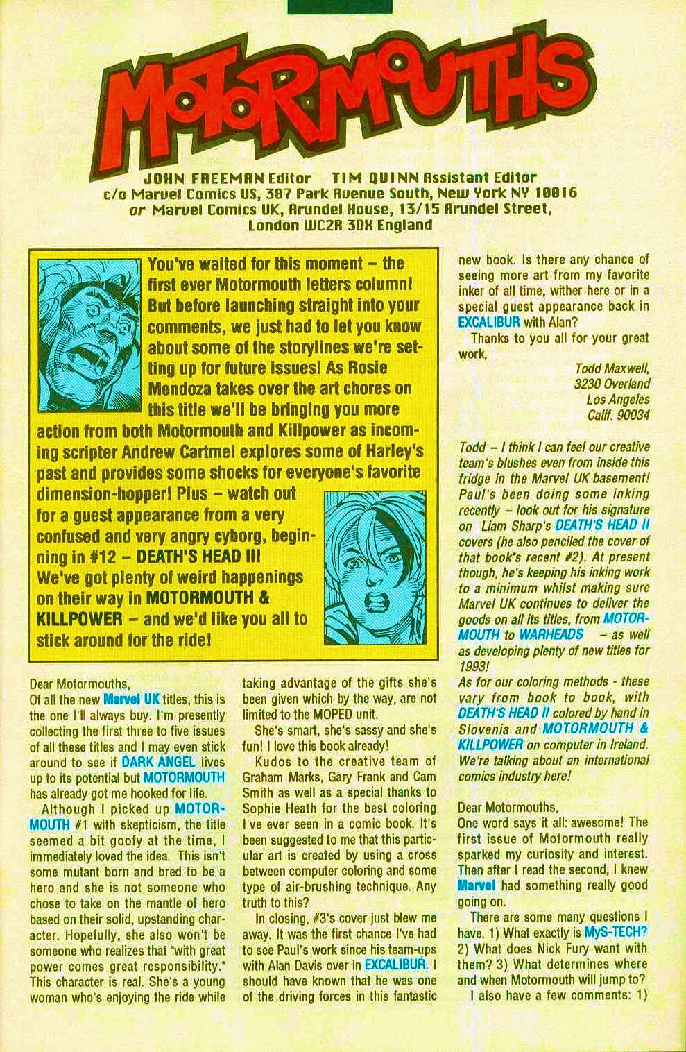 Read online Motormouth & Killpower comic -  Issue #9 - 25