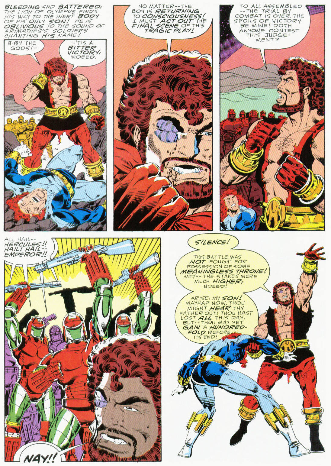 Read online Marvel Graphic Novel comic -  Issue #37 - Hercules Prince of Power - Full Circle - 75