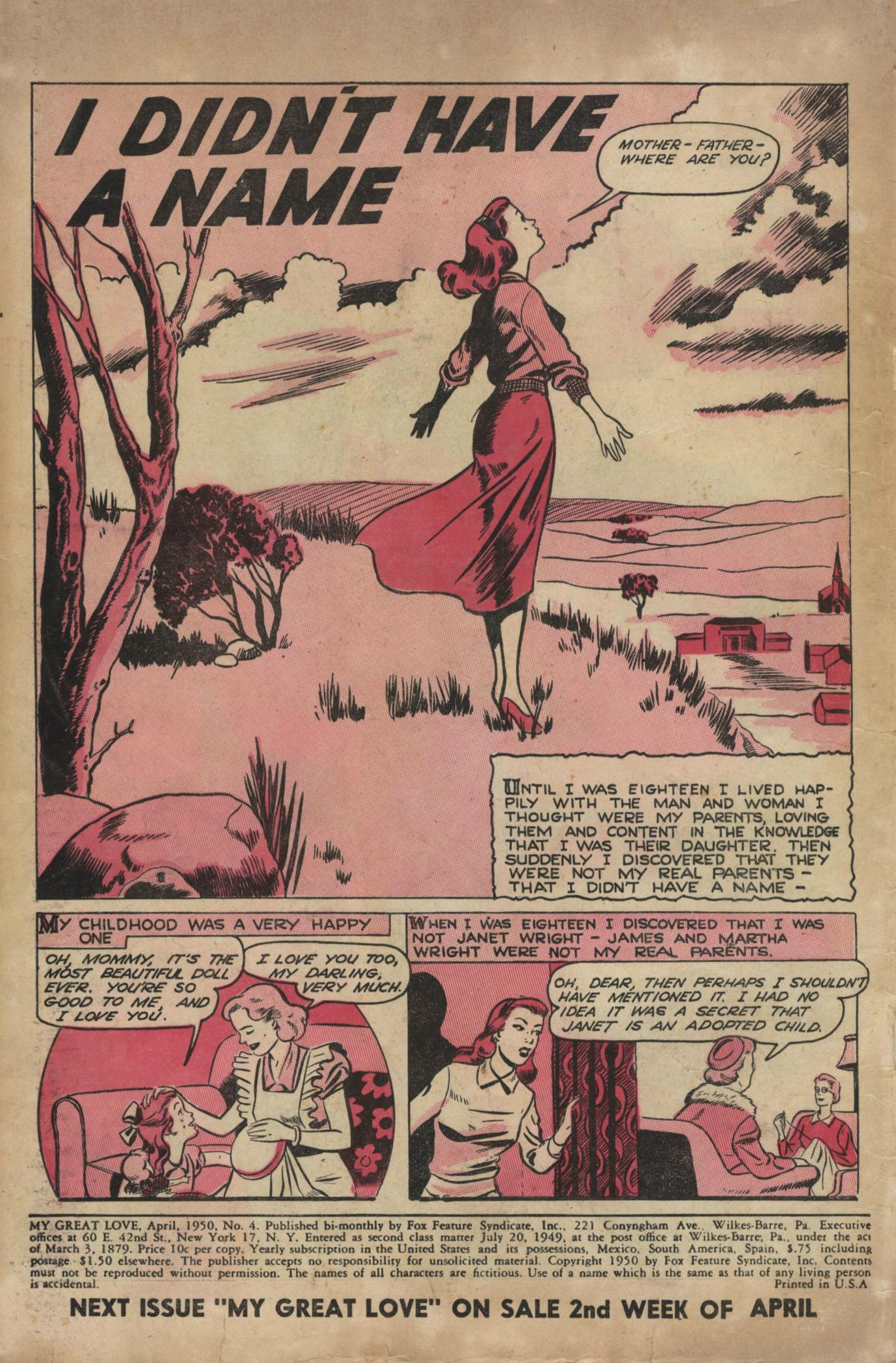 Read online My Great Love comic -  Issue #4 - 2