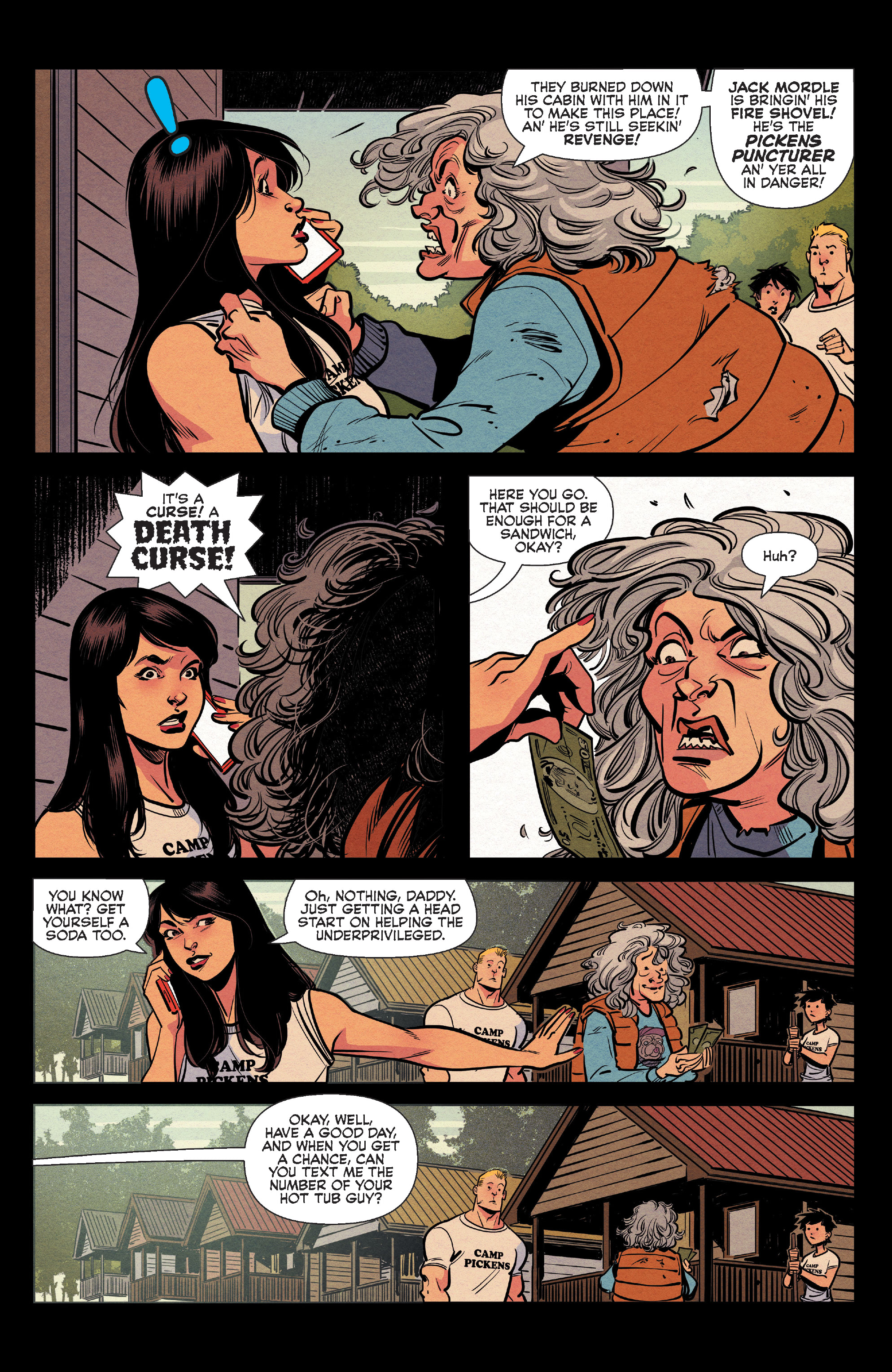 Read online Chilling Adventures Presents … Camp Pickens comic -  Issue # Full - 15