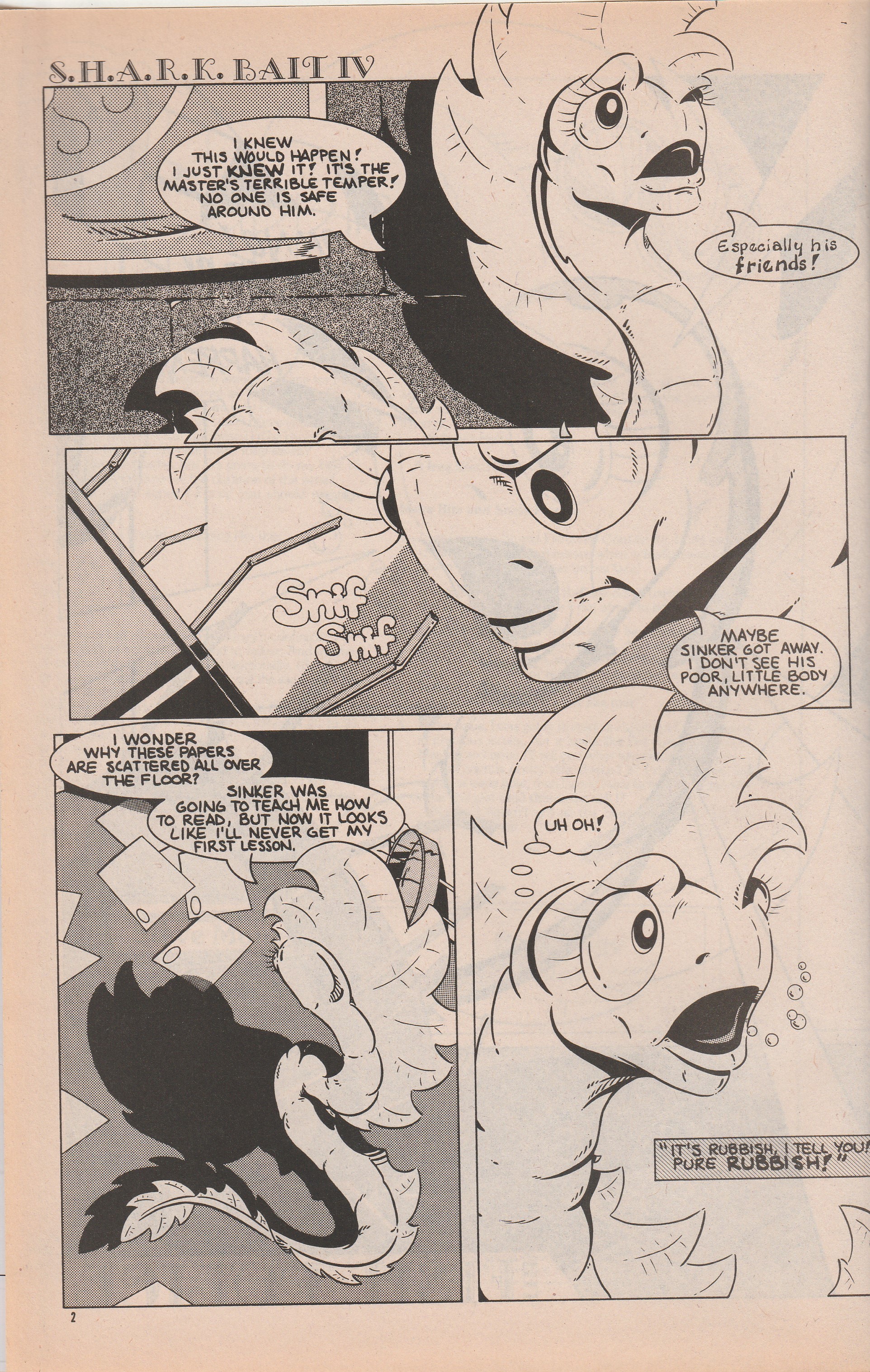 Read online The Fish Police comic -  Issue #9 - 4