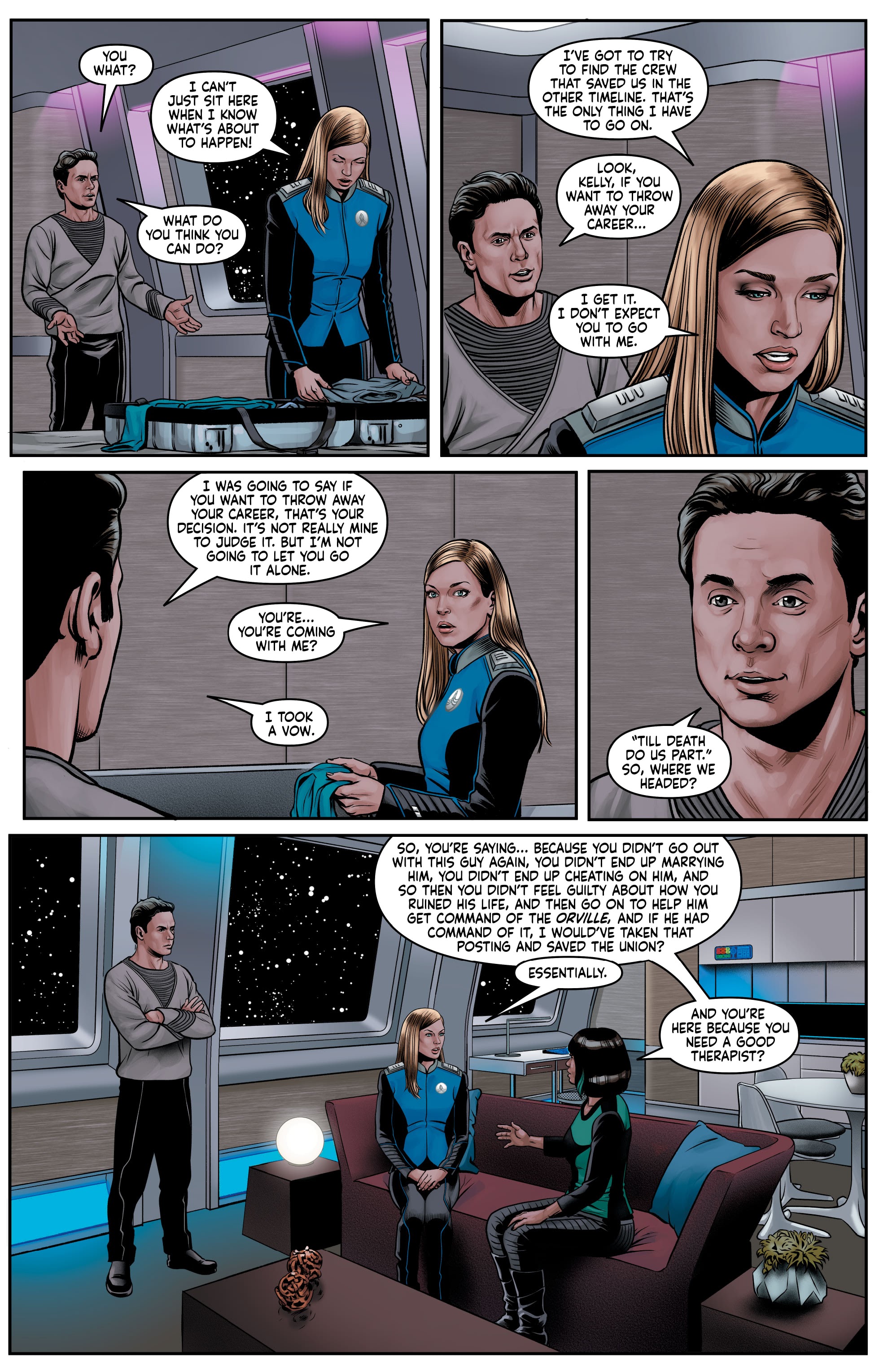 Read online The Orville: Digressions comic -  Issue #2 - 9