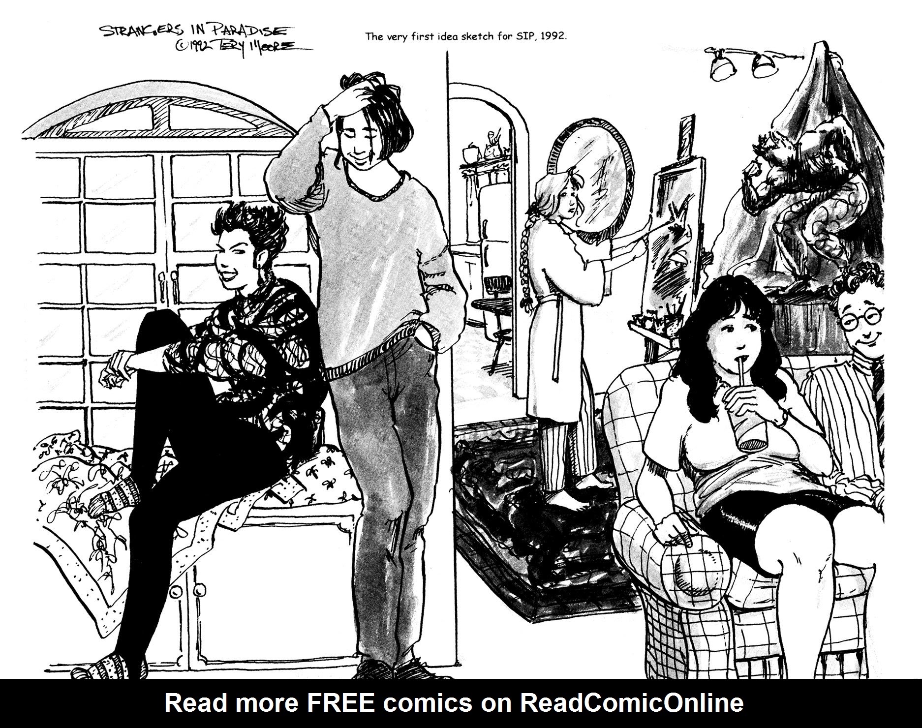 Read online Strangers in Paradise (1993) comic -  Issue #2 - 33