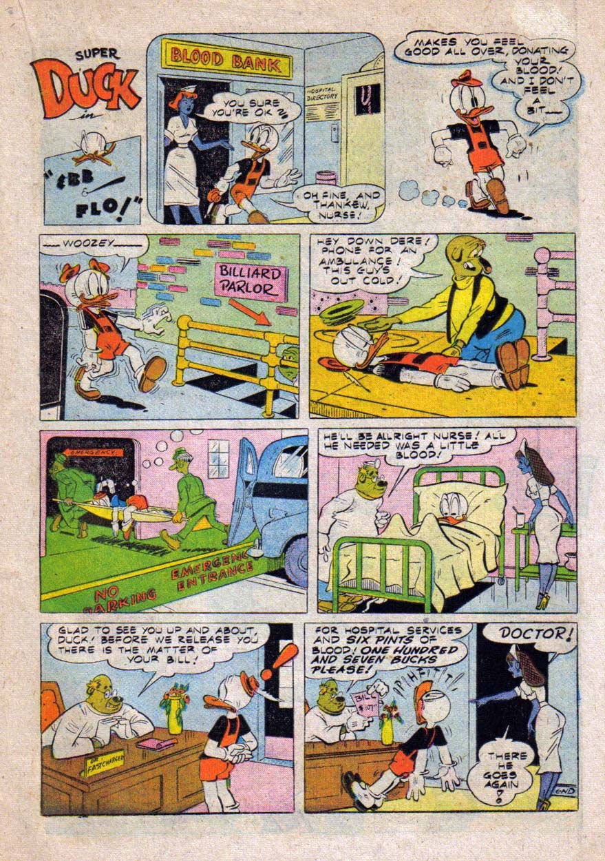 Read online Super Duck Comics comic -  Issue #64 - 17