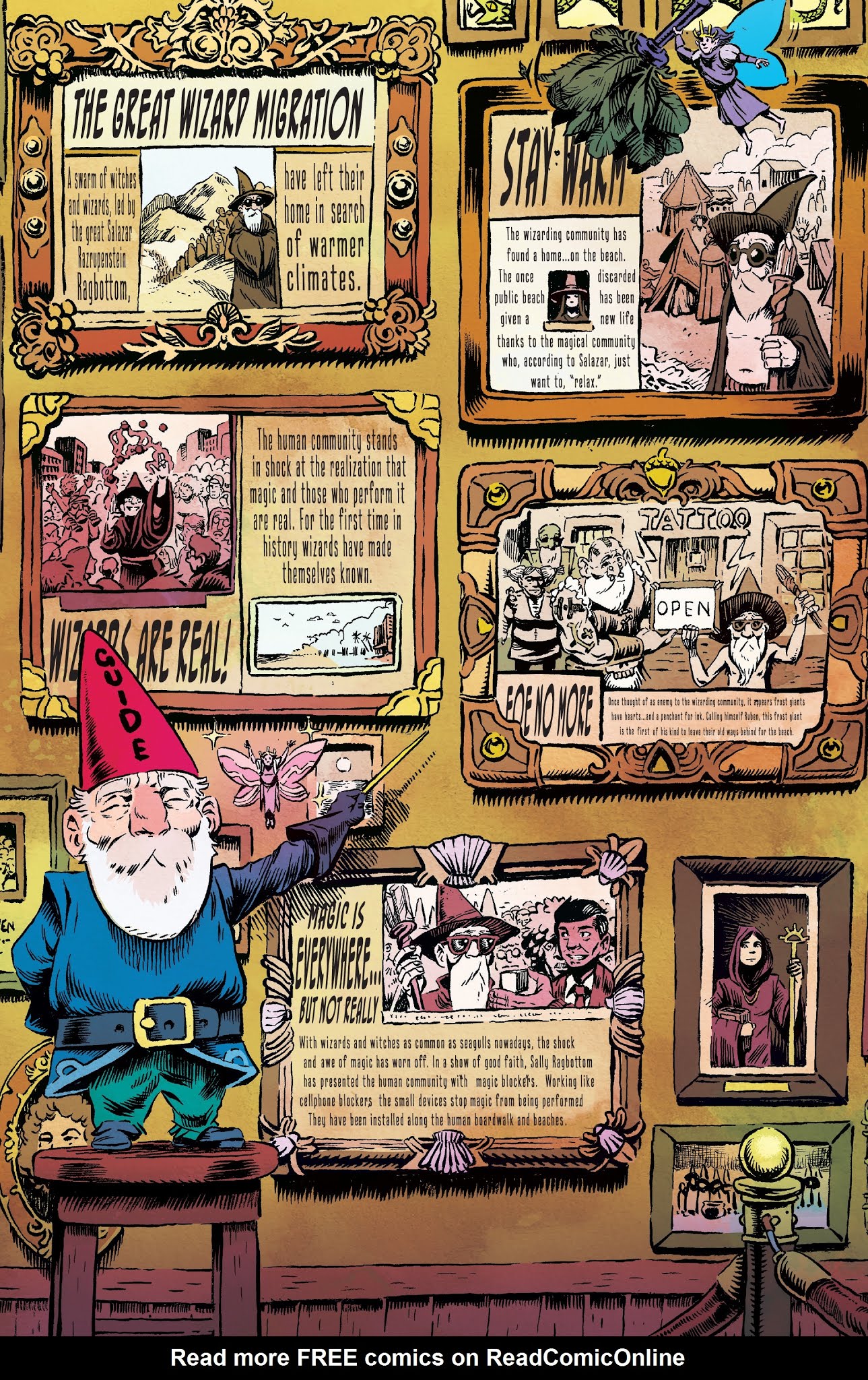 Read online Wizard Beach comic -  Issue #1 - 12