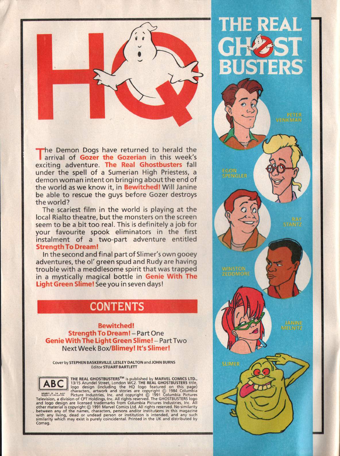 Read online The Real Ghostbusters comic -  Issue #167 - 14