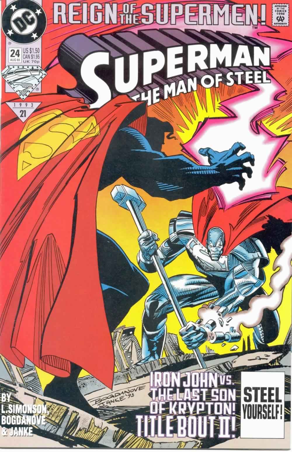 Superman: The Man of Steel (1991) Issue #24 #32 - English 1