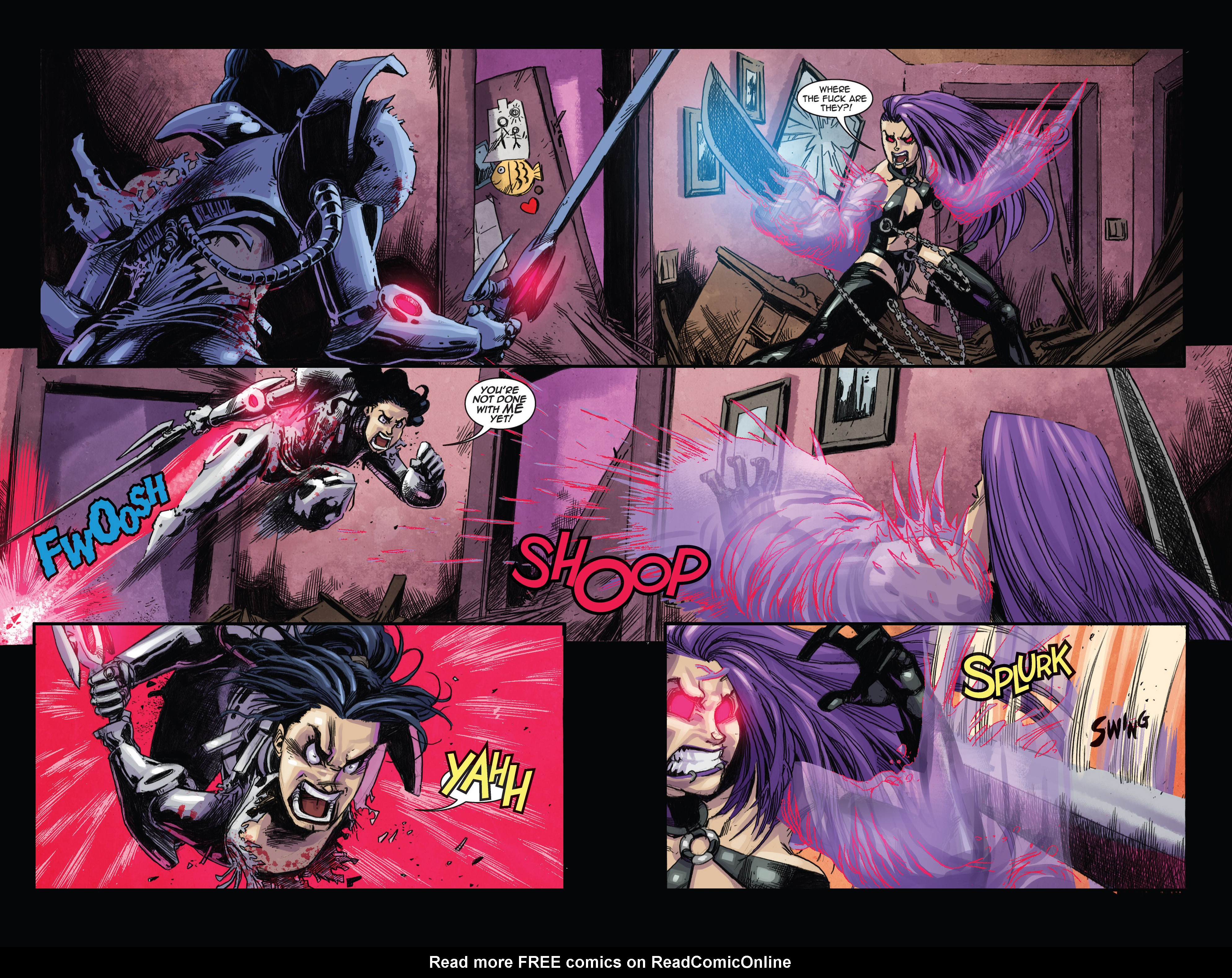 Read online Vampblade comic -  Issue #8 - 16