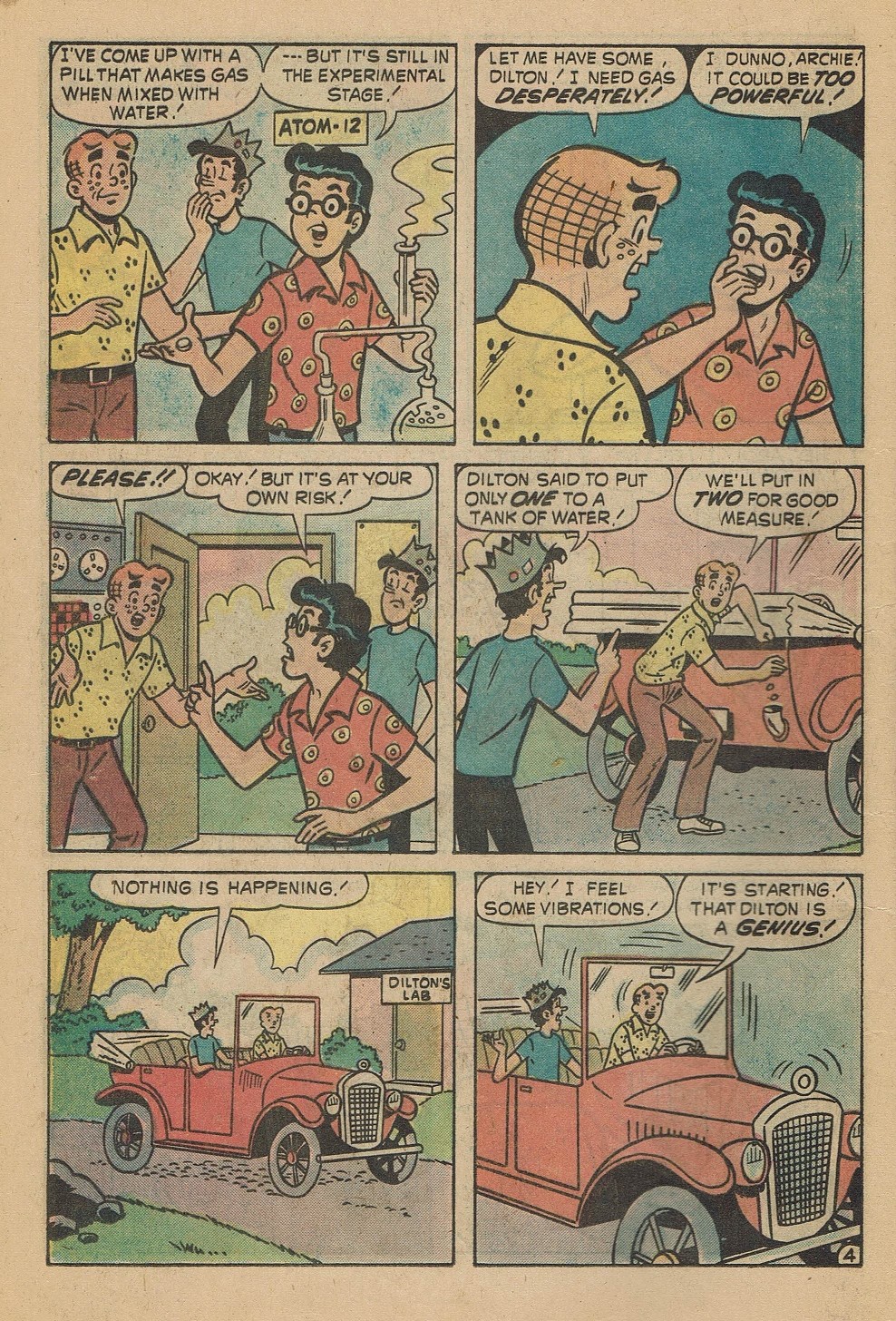 Read online Pep Comics comic -  Issue #291 - 16