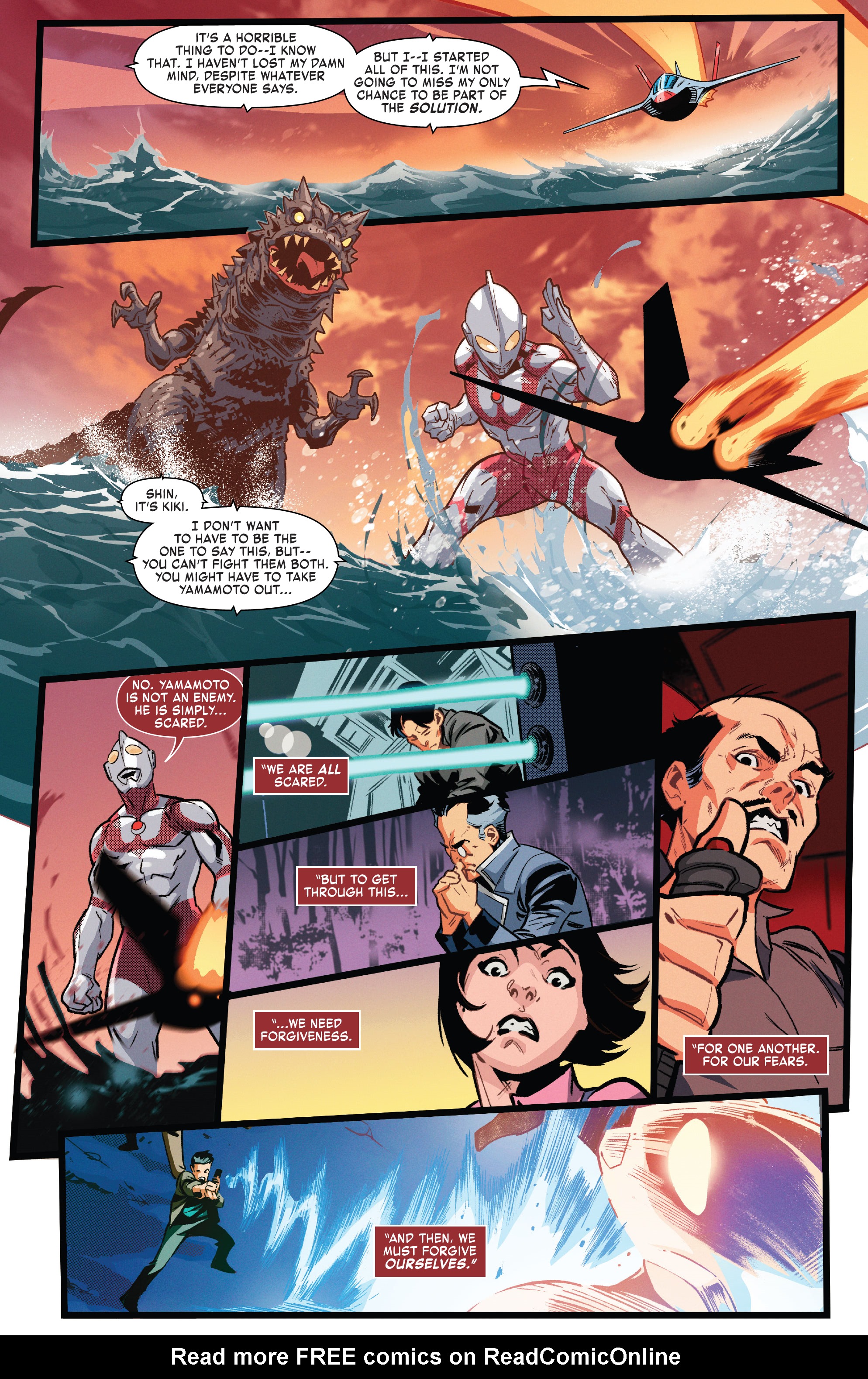 Read online The Rise Of Ultraman comic -  Issue #5 - 12