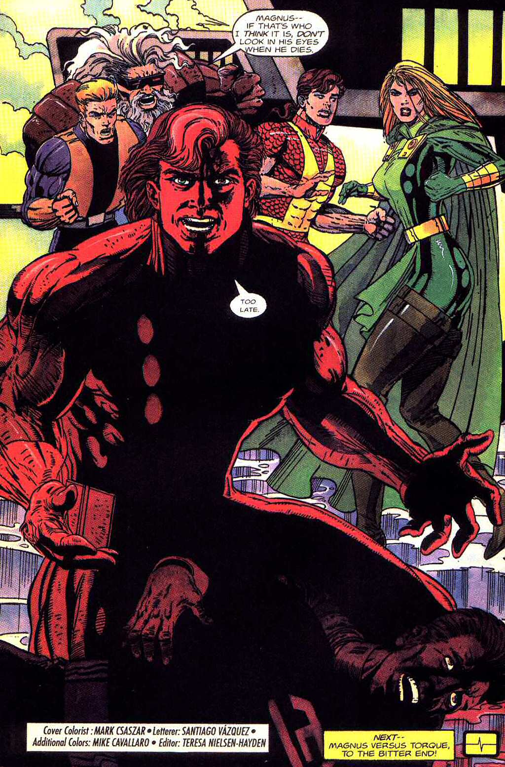 Read online Magnus Robot Fighter (1991) comic -  Issue #45 - 22