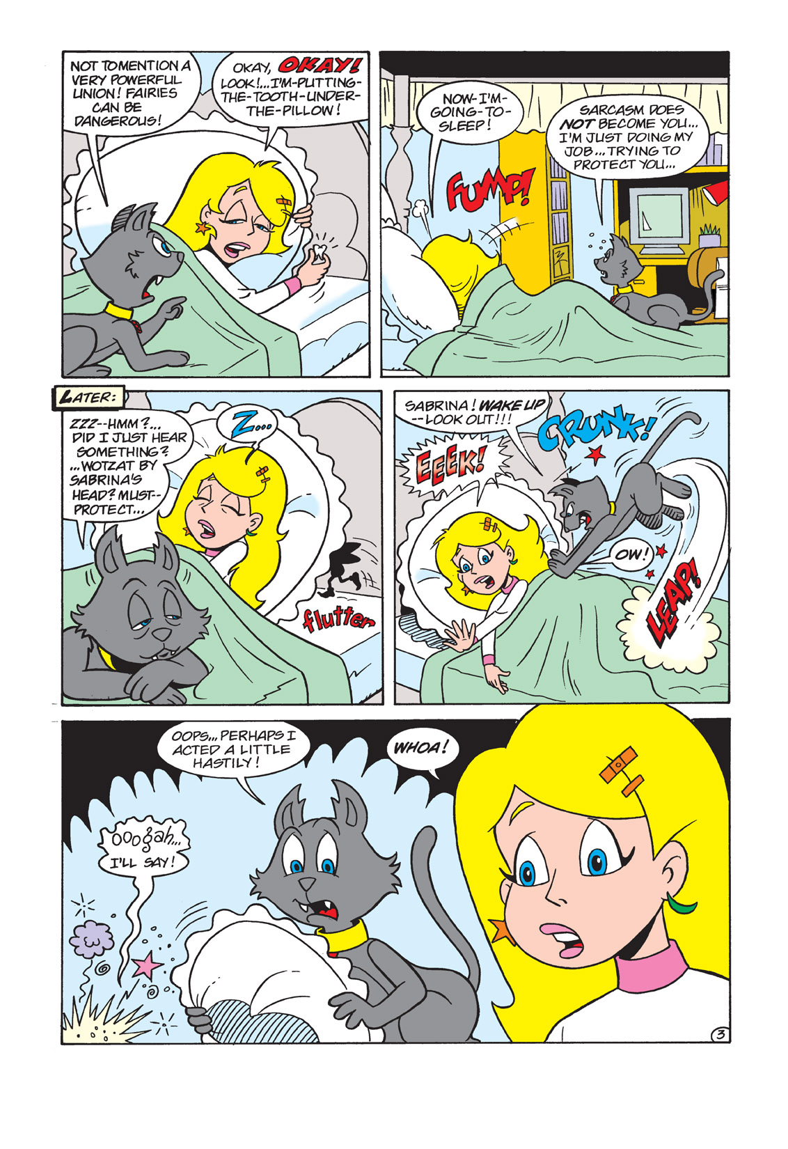 Read online Sabrina the Teenage Witch (2000) comic -  Issue #4 - 4