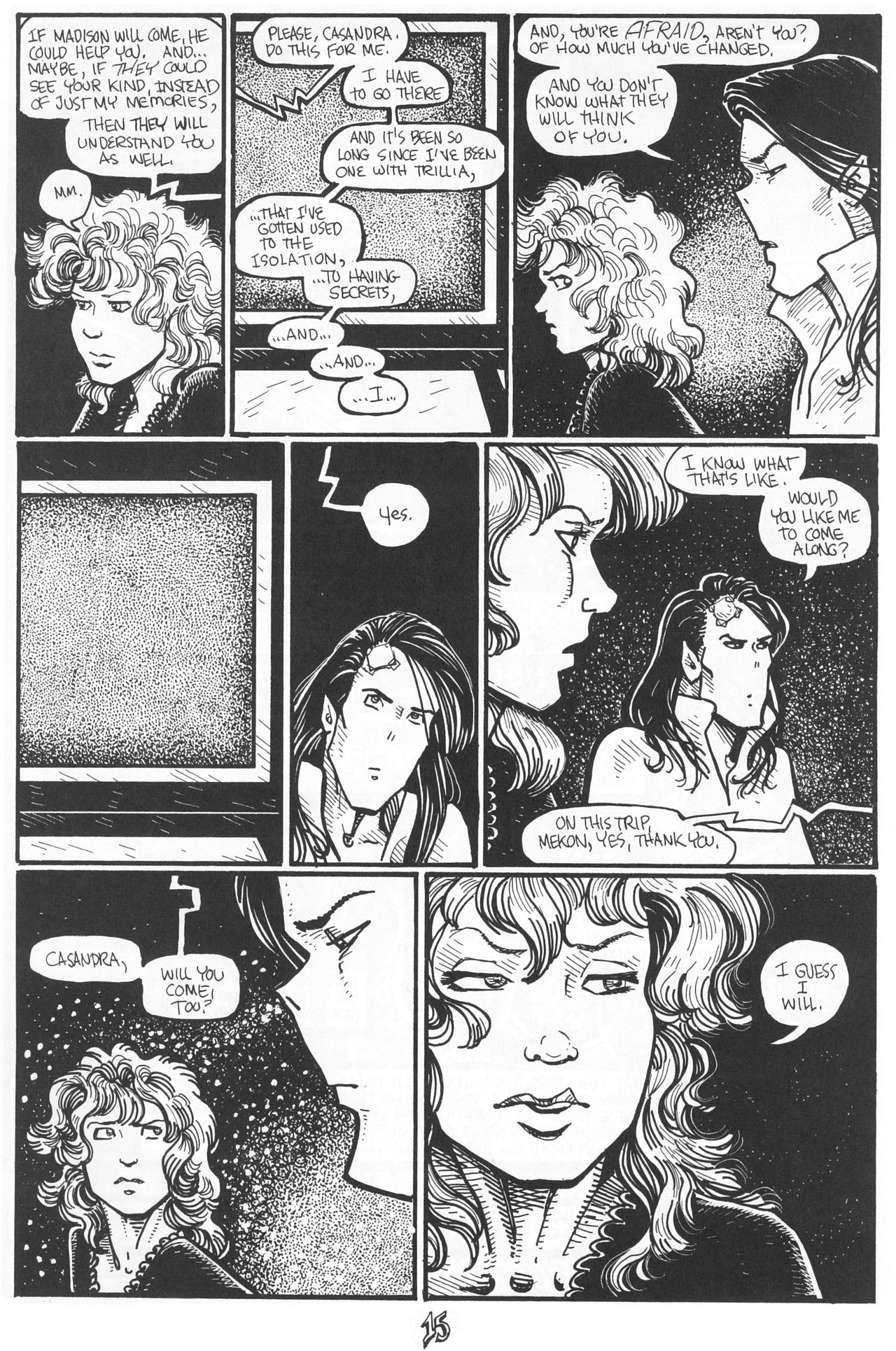 Read online Wandering Star comic -  Issue #19 - 17