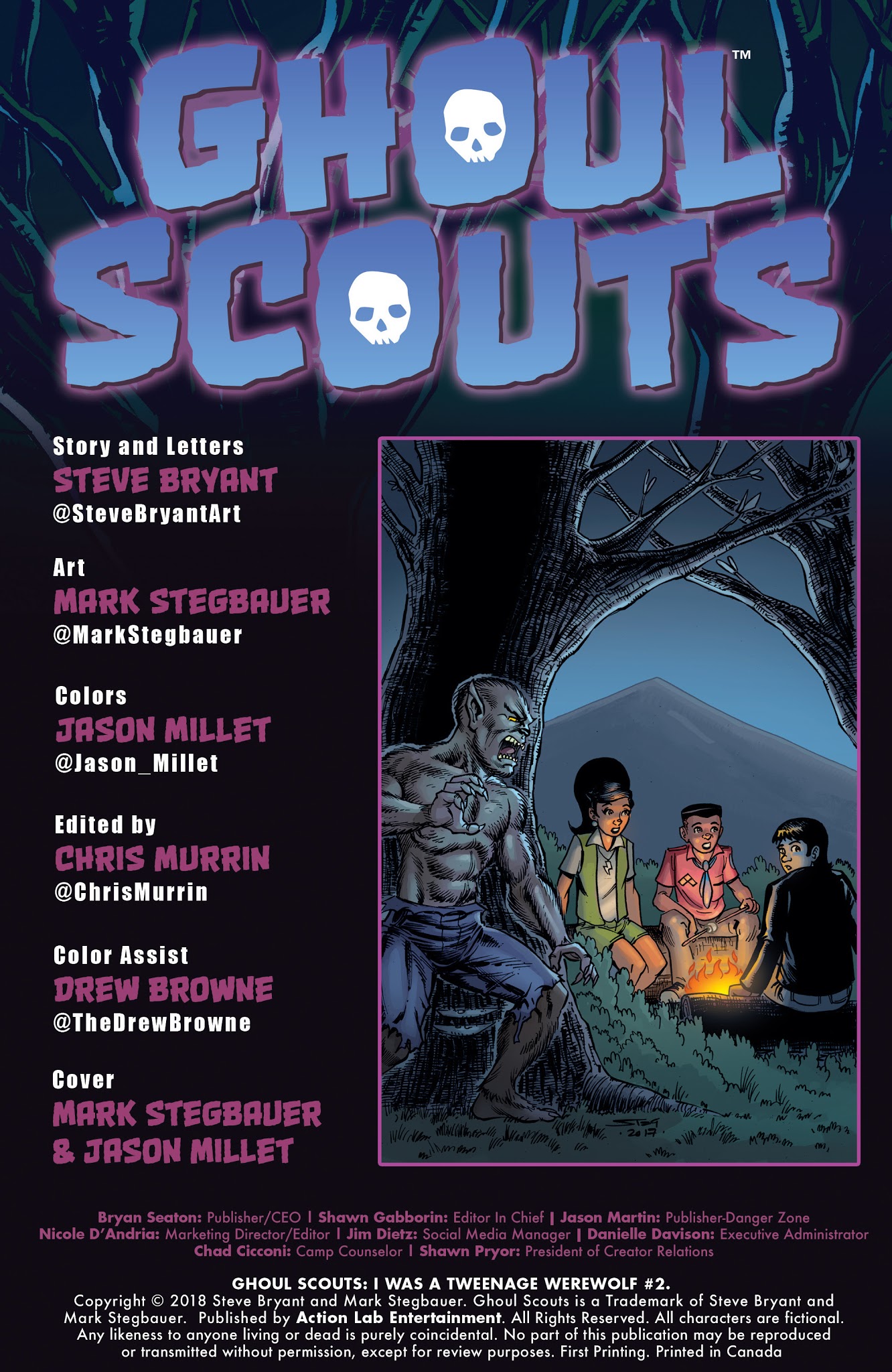 Read online Ghoul Scouts: I Was A Tweenage Werewolf! comic -  Issue #2 - 3