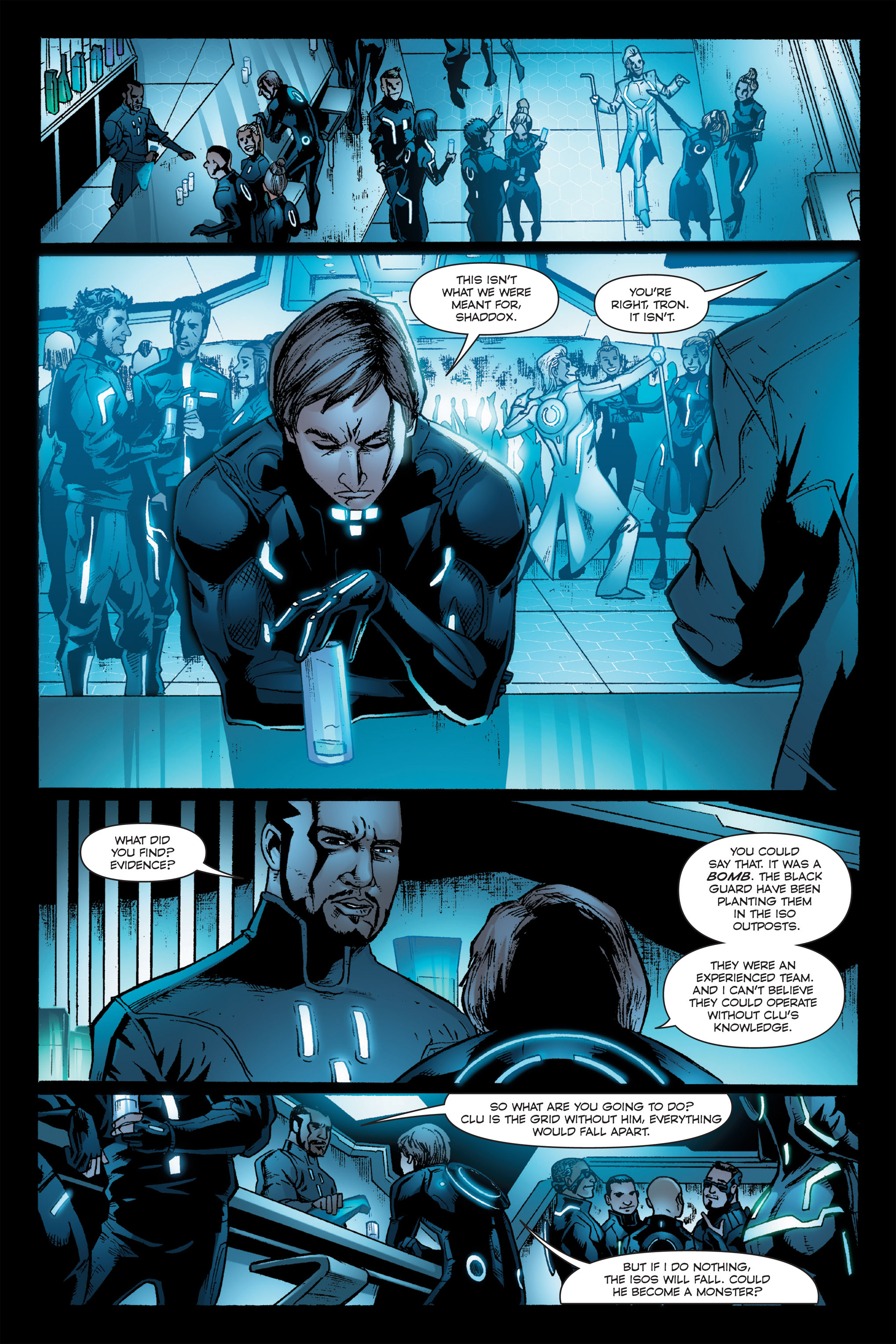 Read online TRON: Betrayal comic -  Issue # TPB - 93