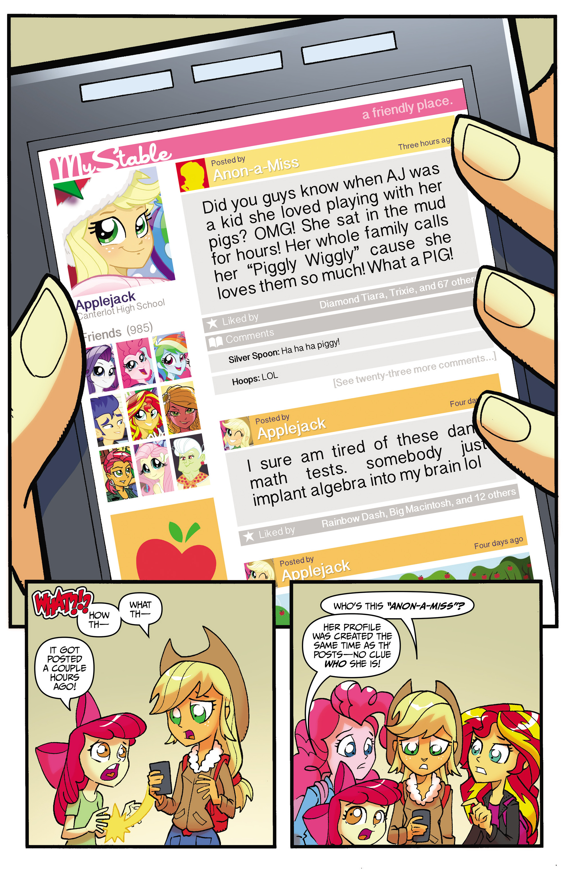Read online My Little Pony: Equestria Girls comic -  Issue # TPB - 59