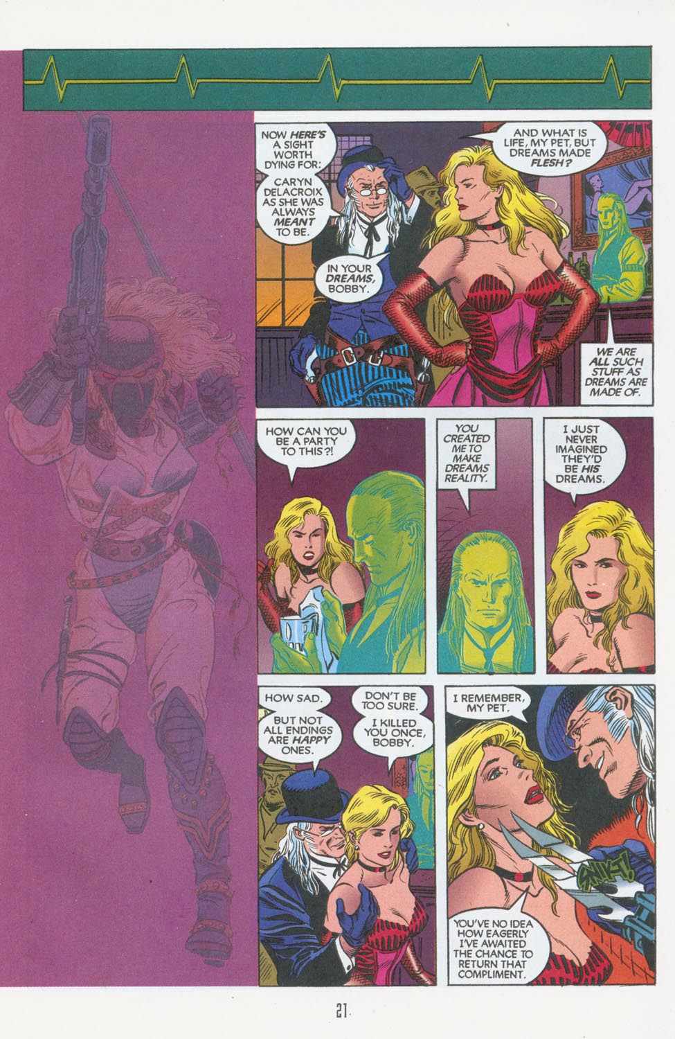 Read online Aliens/Predator: The Deadliest of the Species comic -  Issue #11 - 22