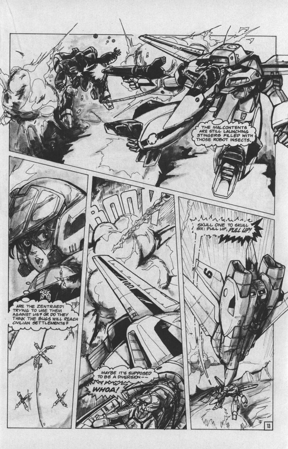 Read online Robotech II: The Sentinels - The Malcontent Uprisings comic -  Issue #11 - 14