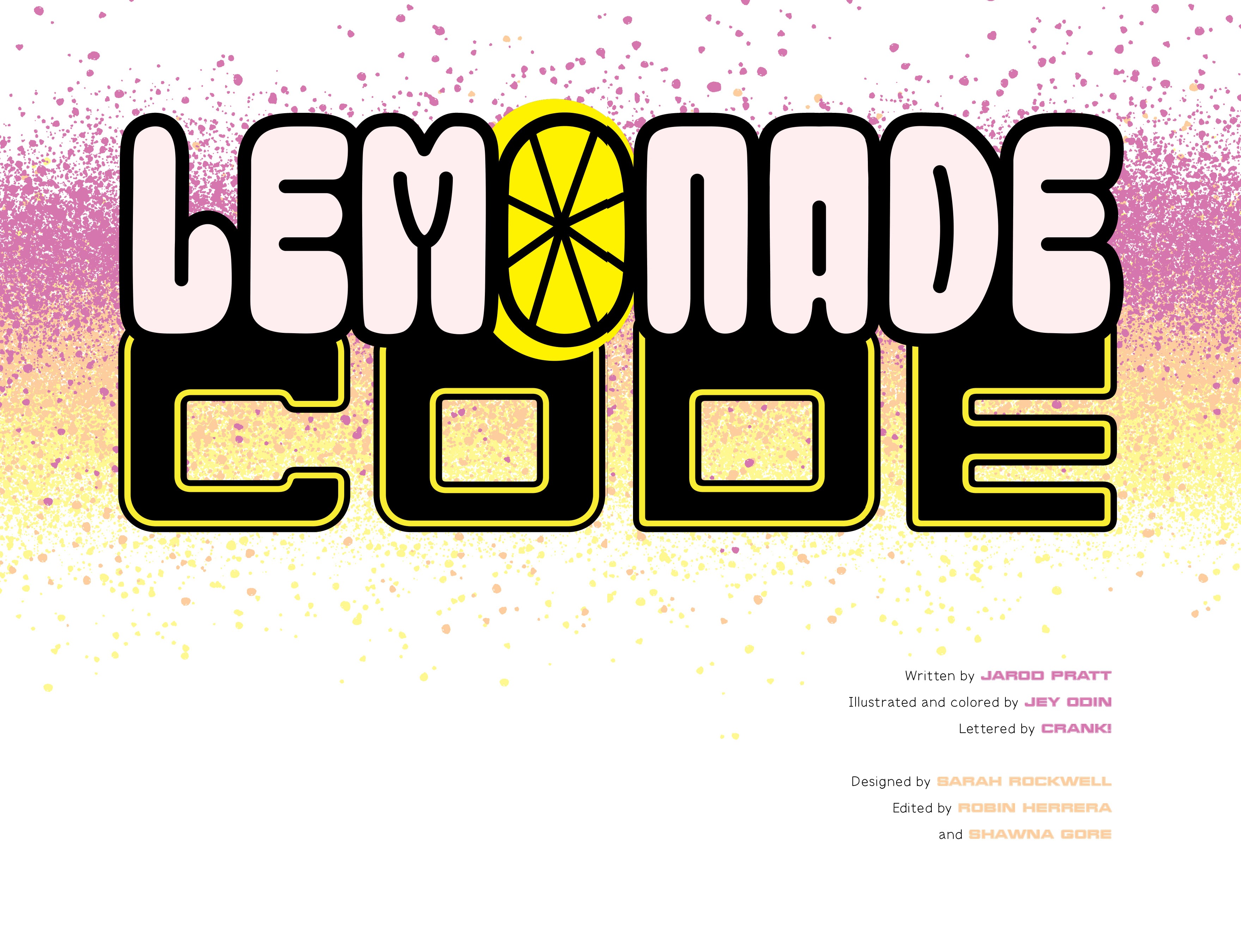 Read online Lemonade Code comic -  Issue # TPB (Part 1) - 3