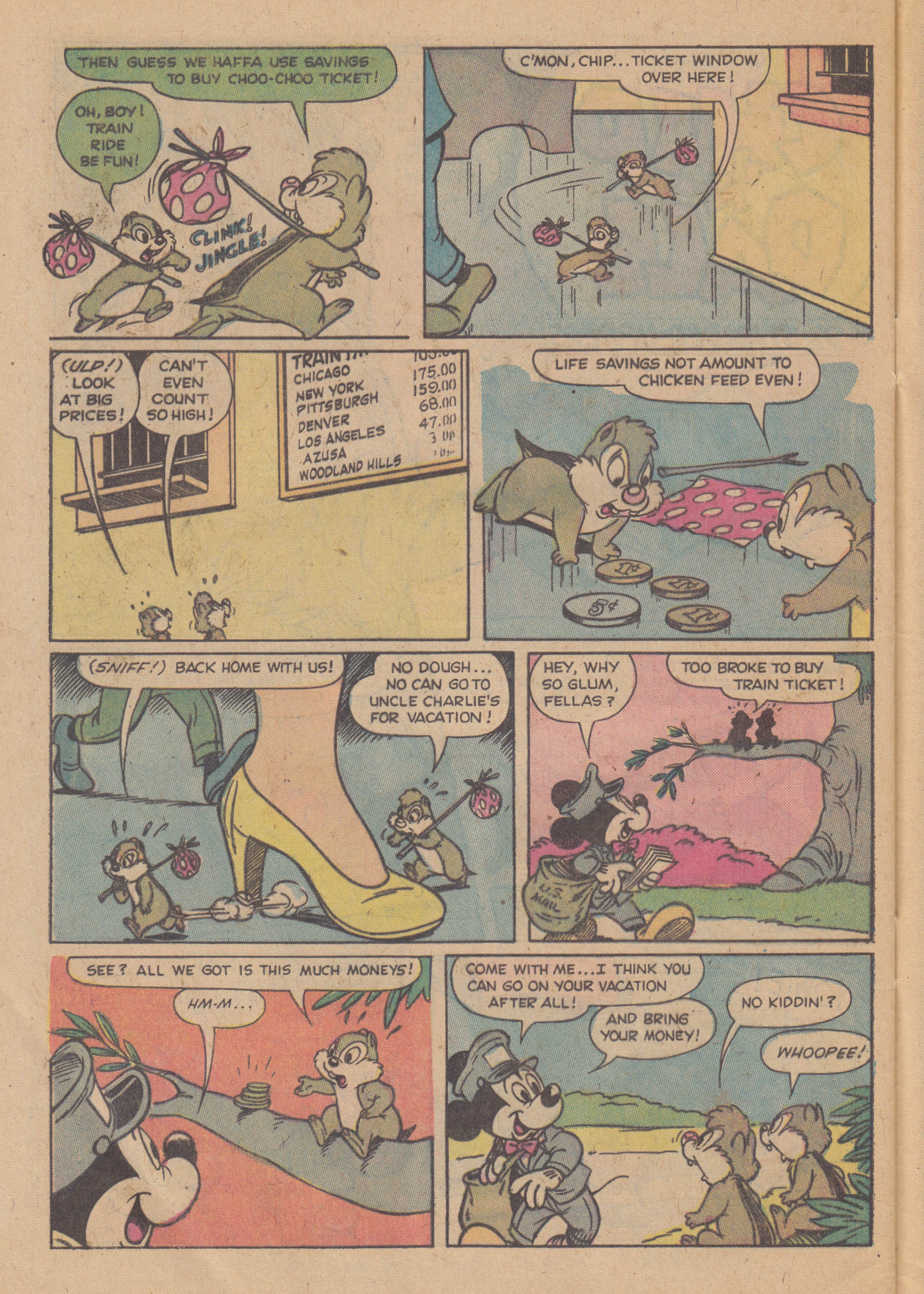 Read online Walt Disney Chip 'n' Dale comic -  Issue #31 - 32